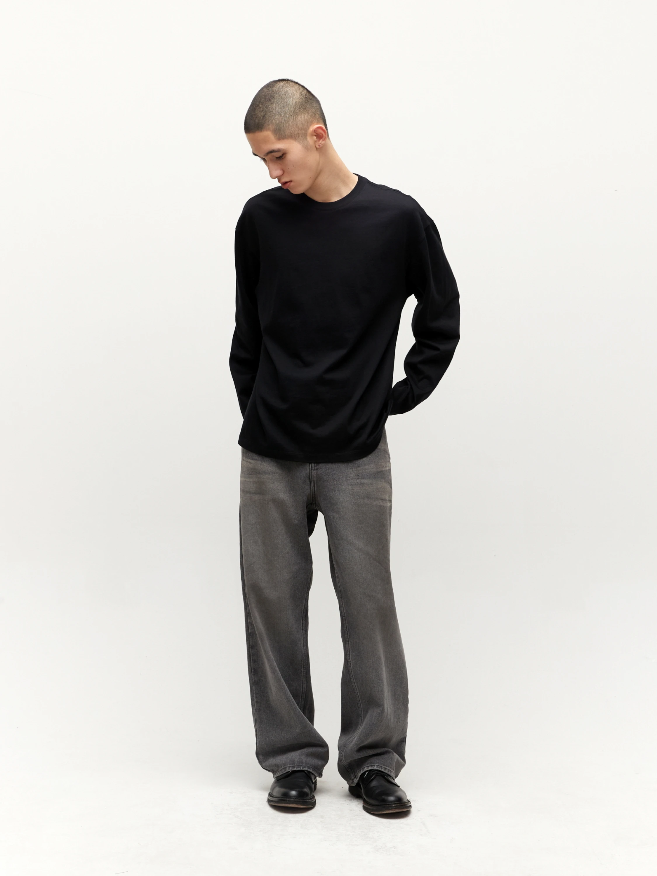 Джинсы COOR Embo Washed Denim Dusty Grey