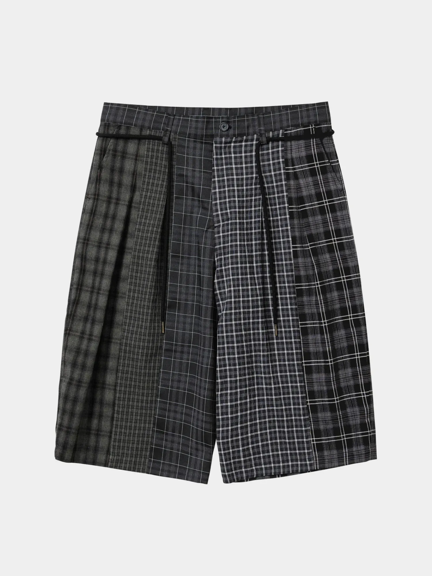 Шорты AJOBYAJO Check Mixed Bermuda Black