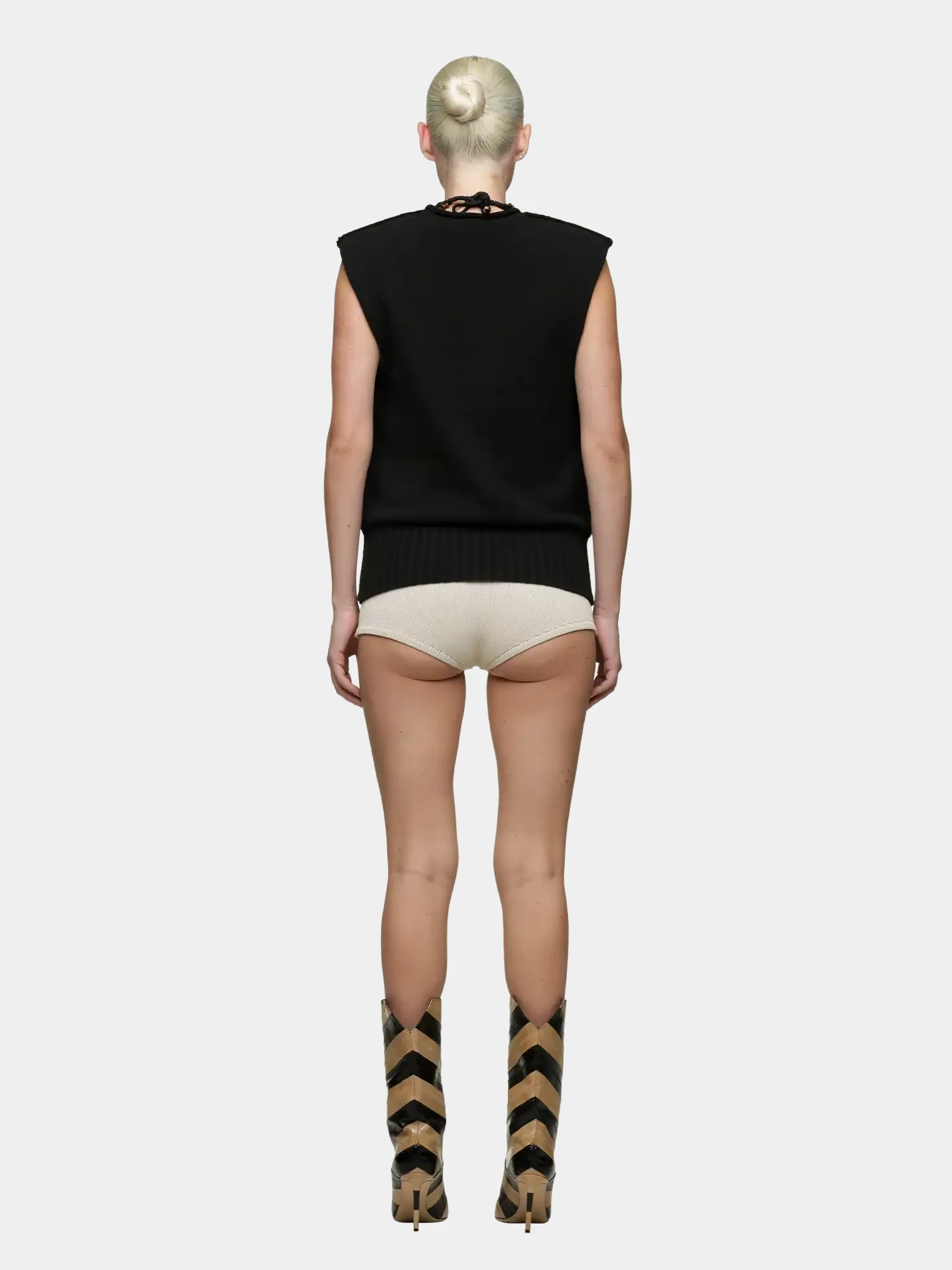 Жилет entire studios Burns Knit Black