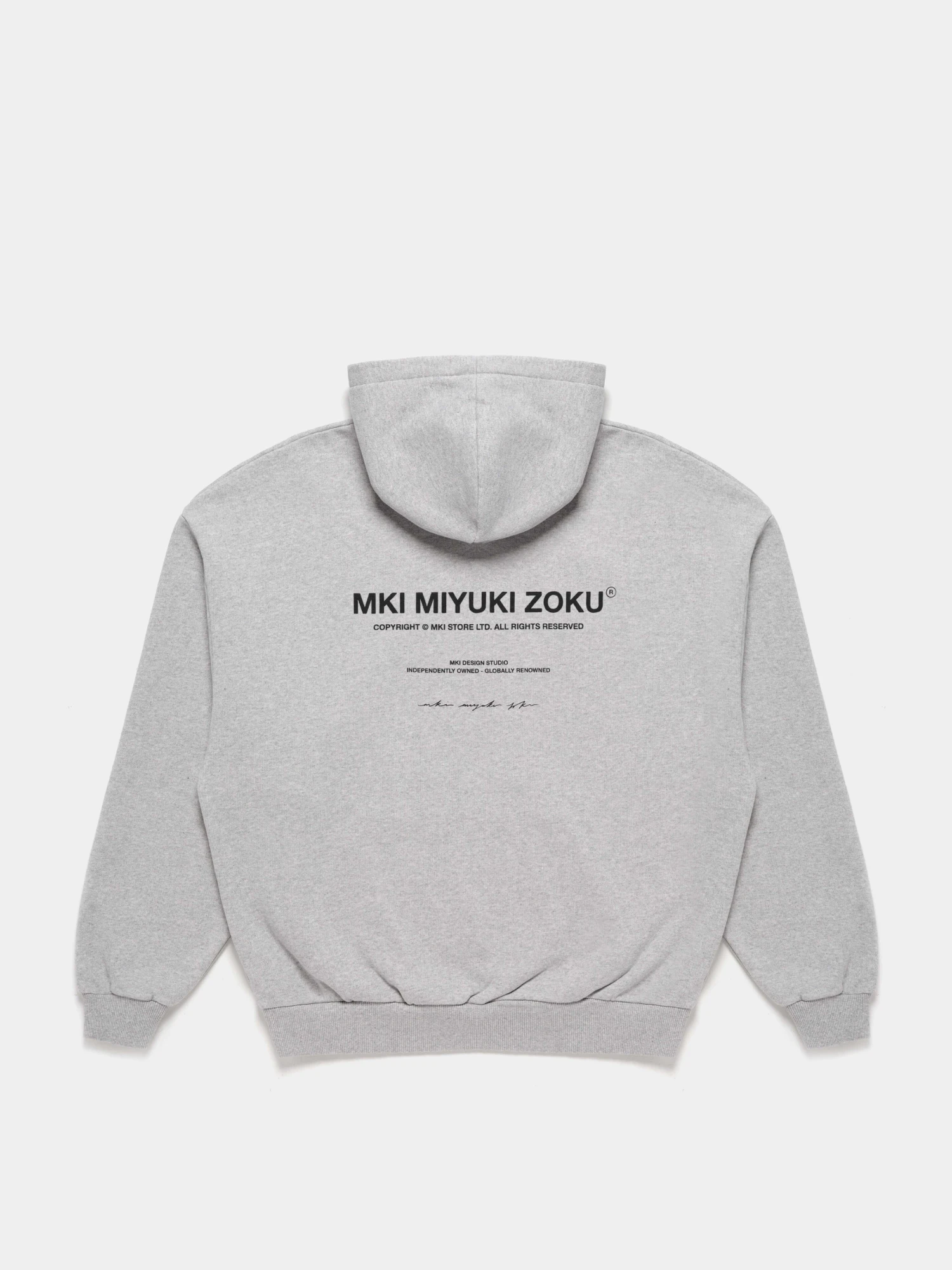 Худи MKI MIYUKI ZOKU Design Studio Grey