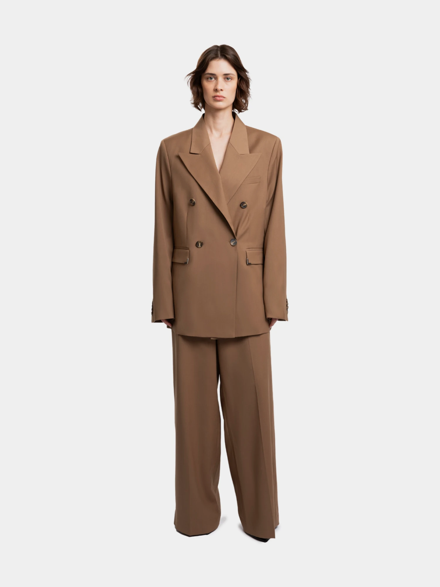 Женский пиджак Han Kjøbenhavn Boxy Suit Blazer Light Brown