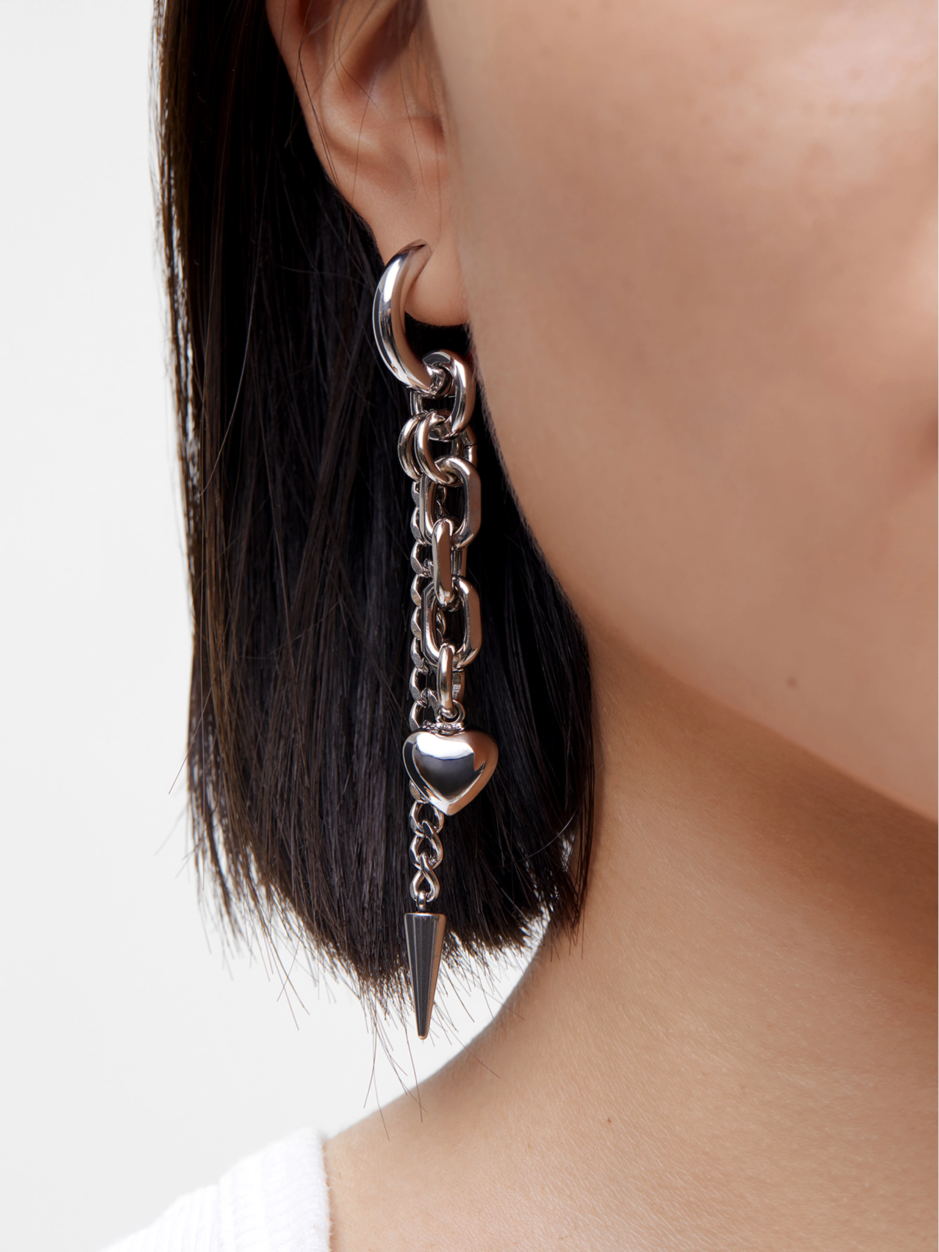 Серьги OMUT Double Split