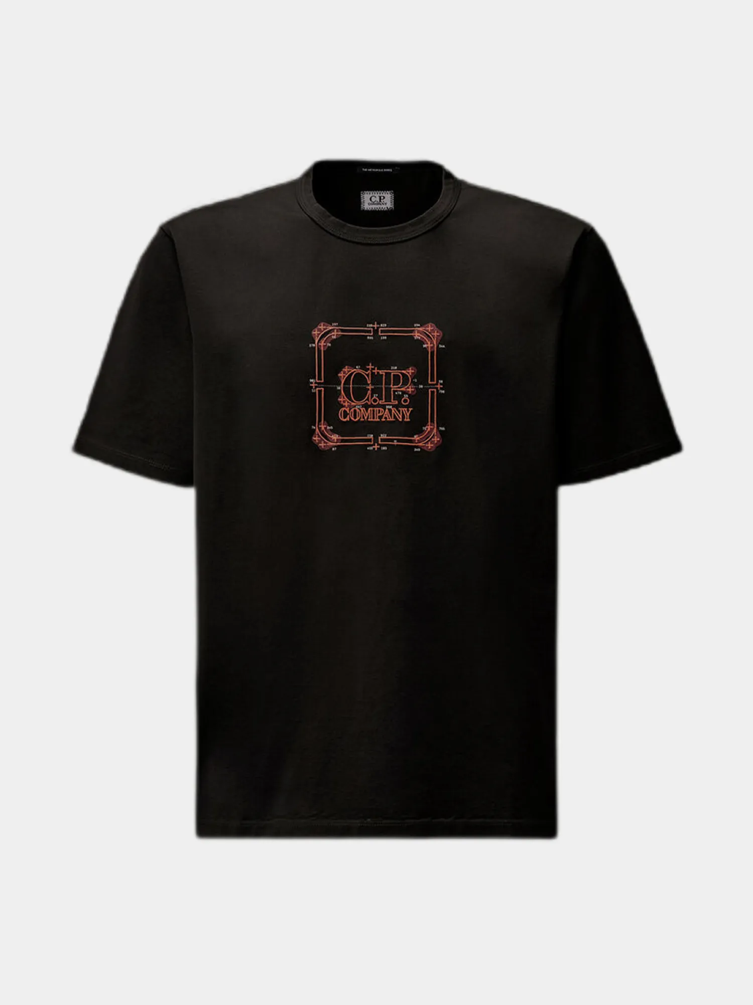 Футболка C.P. Company Metropolis Series EMB Black