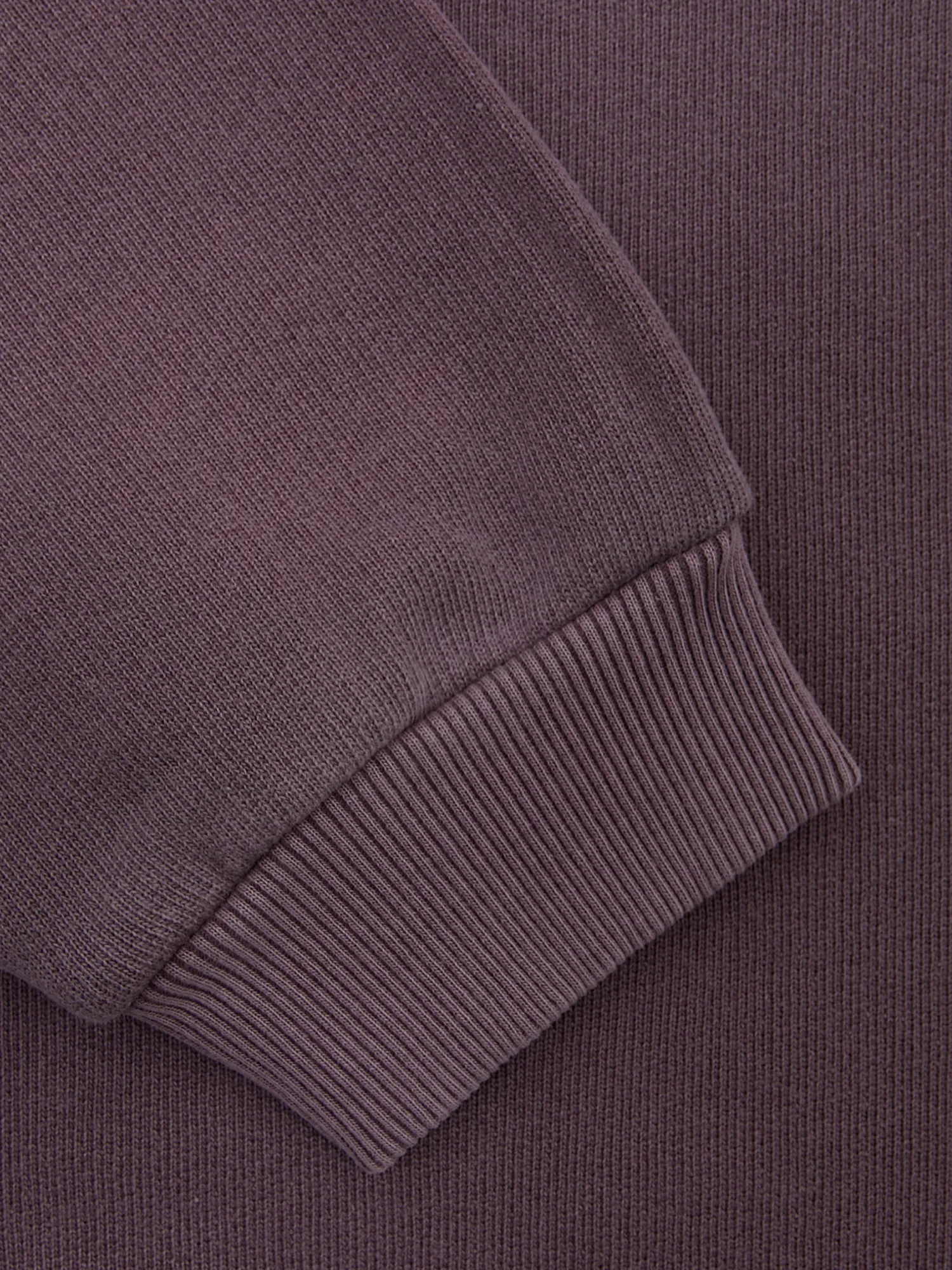 Халф-зип MKI MIYUKI ZOKU Uniform Quarter Zip Pigment Raisin