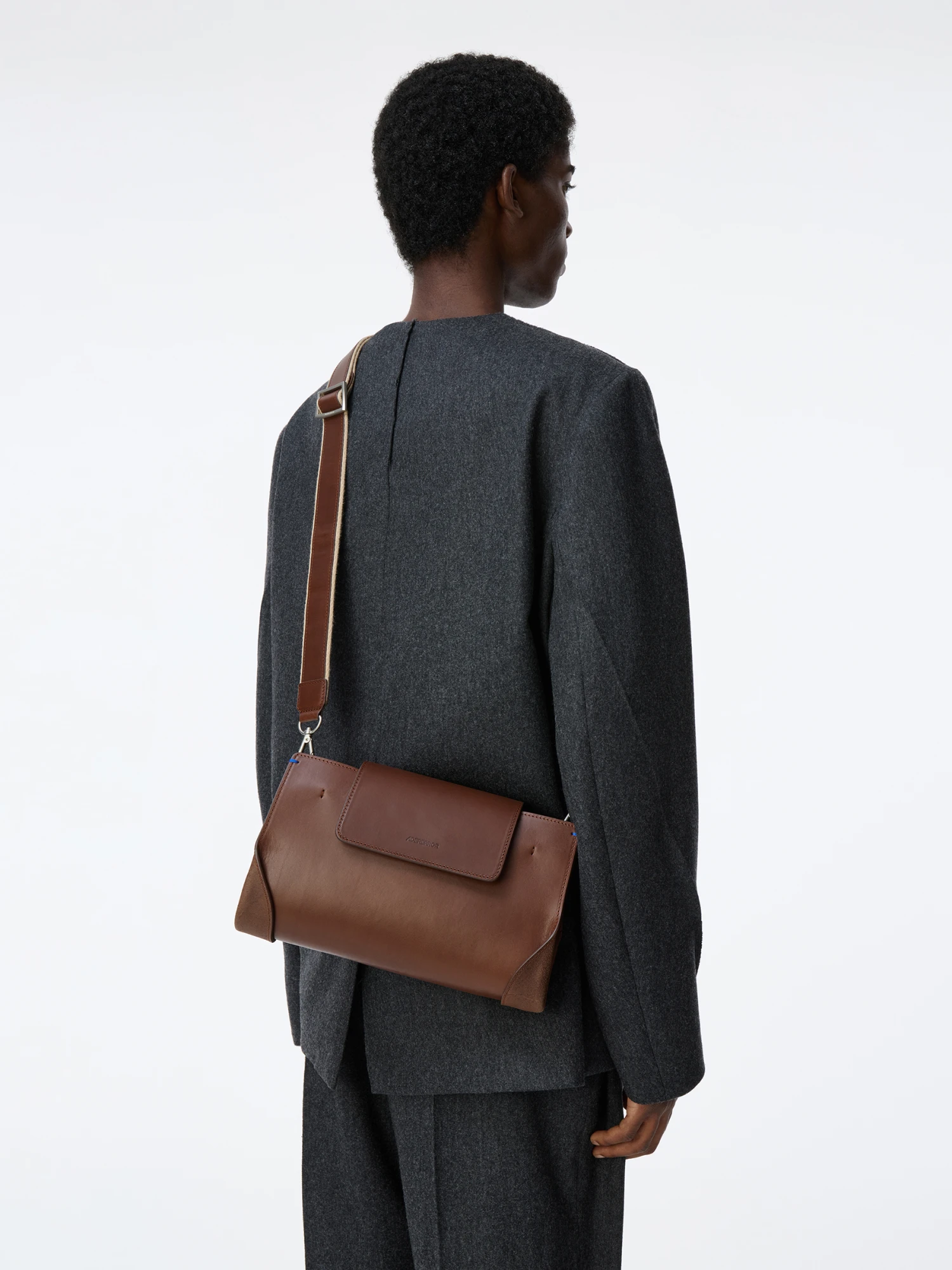 Сумка ADERERROR Folin Cross Bag Product. 104 Brown