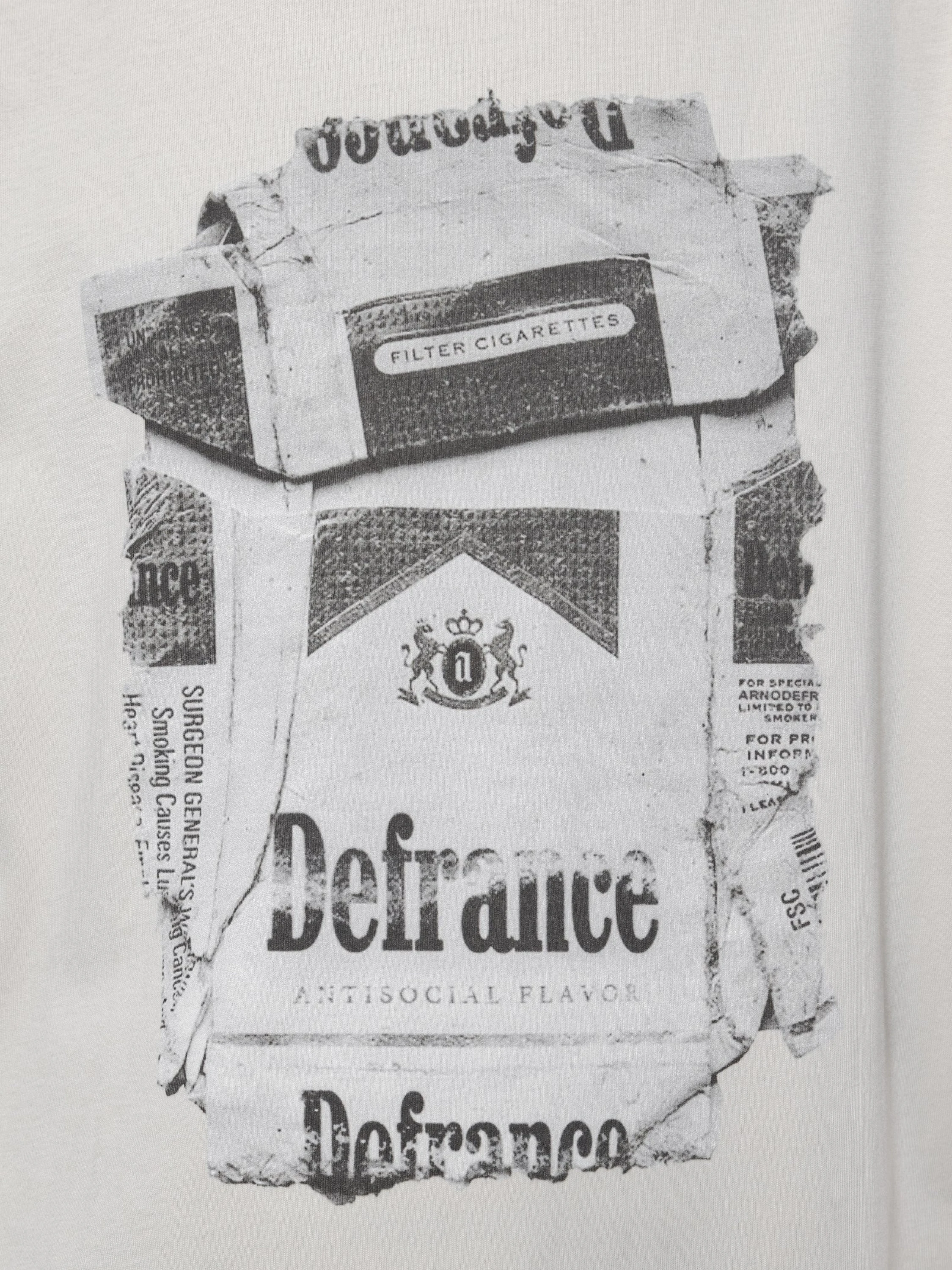 Футболка ARNODEFRANCE 'Antisocial Flavor White'