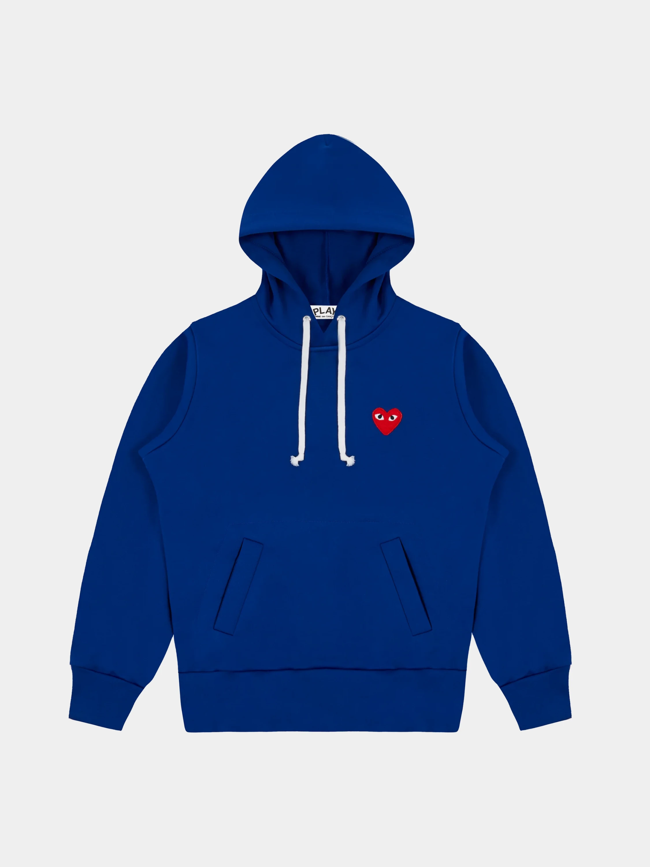 Худи Comme des Garçons PLAY Red Heart Navy