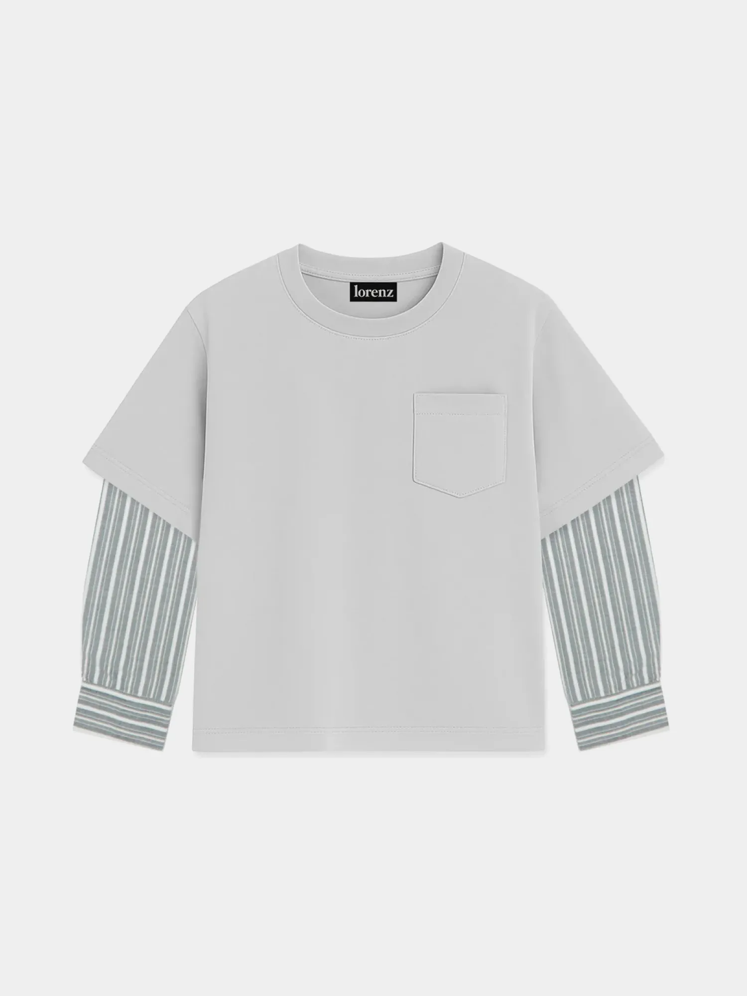 Лонгслив lorenz OX Layered Sleeve Grey