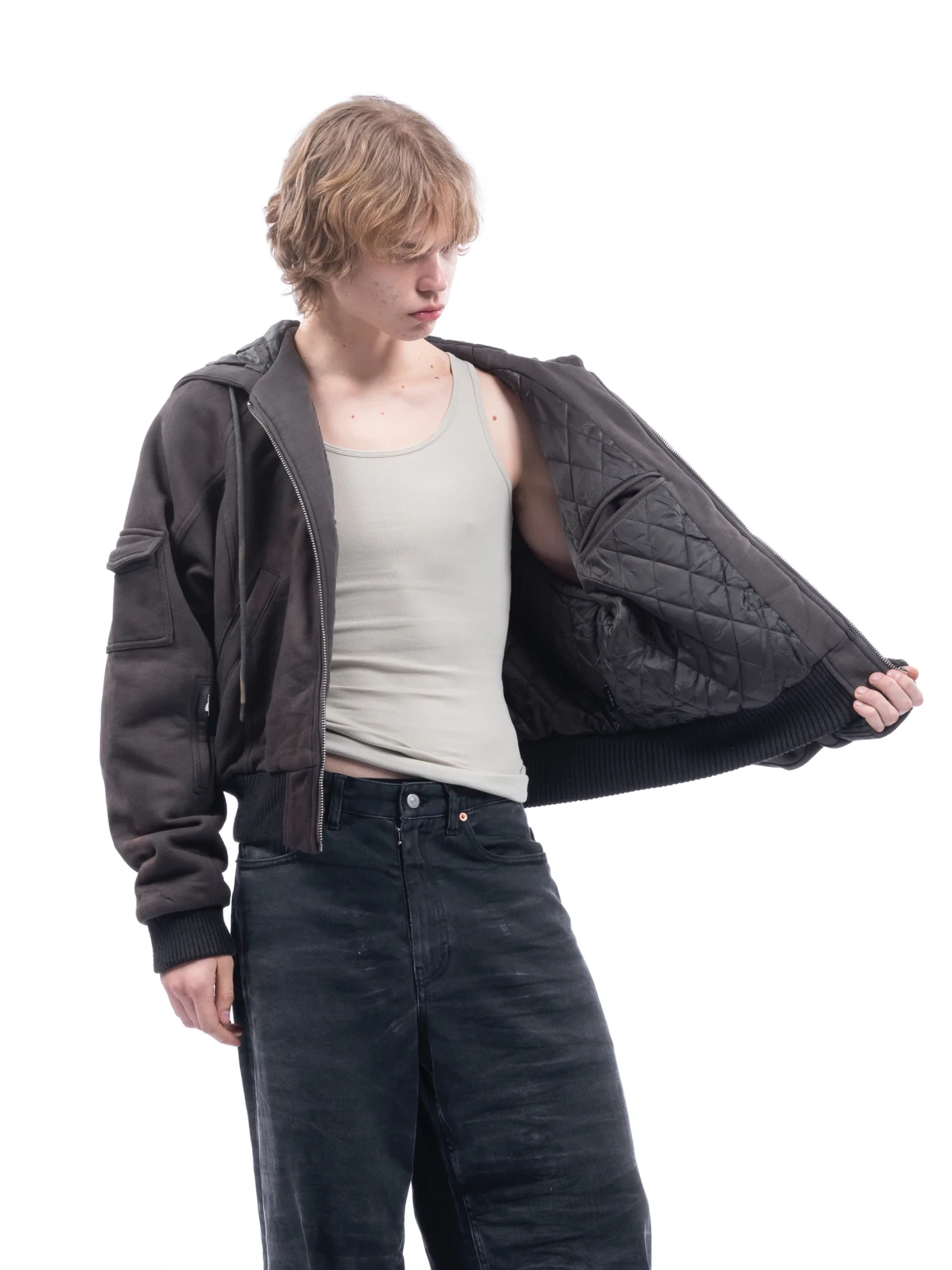 Бомбер NO/FAITH STUDIOS Cotton Hoodie Used