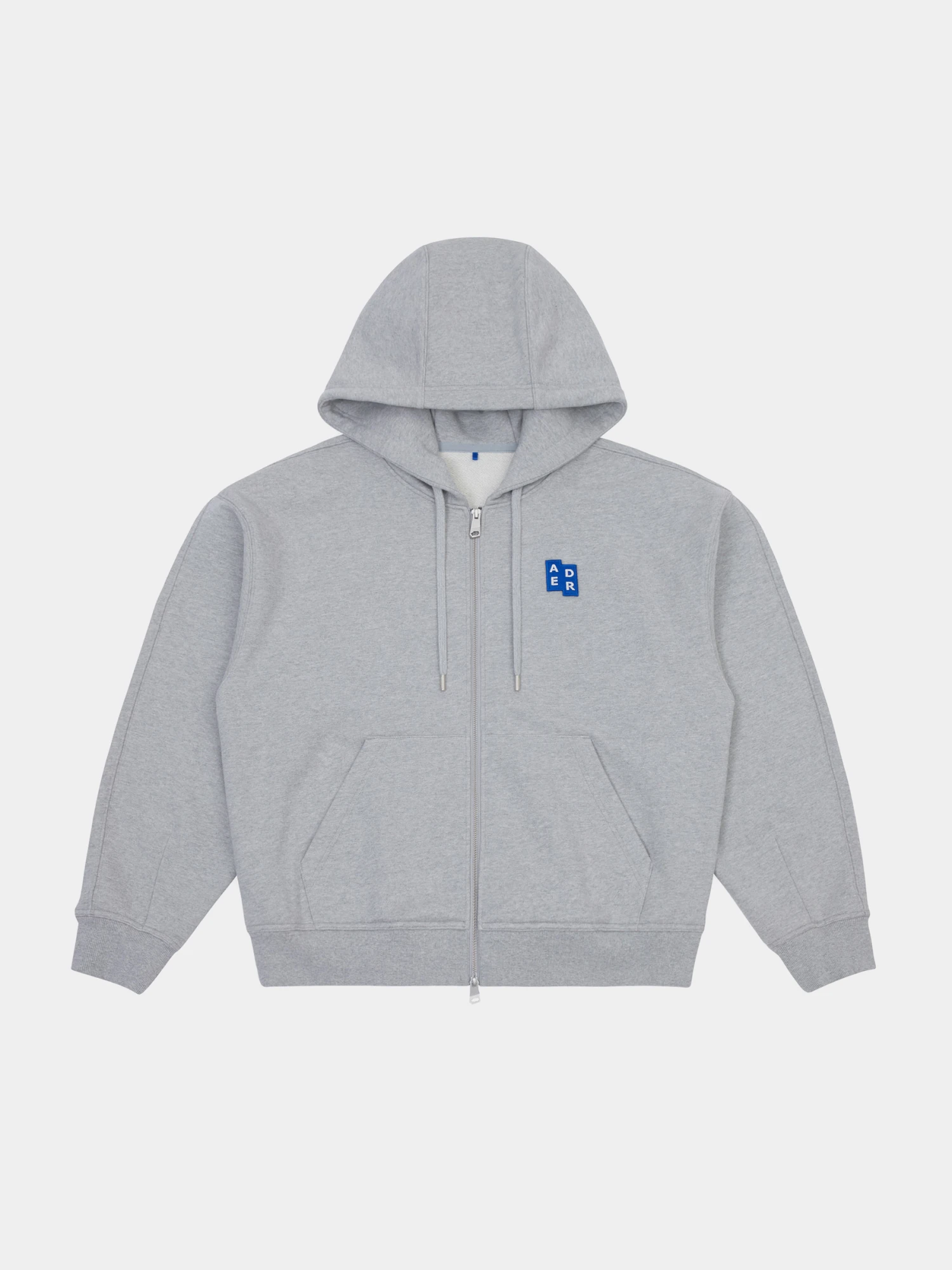 Зип-худи ADERERROR Sig BL Tag Hoodie Zip-Up 02 Grey