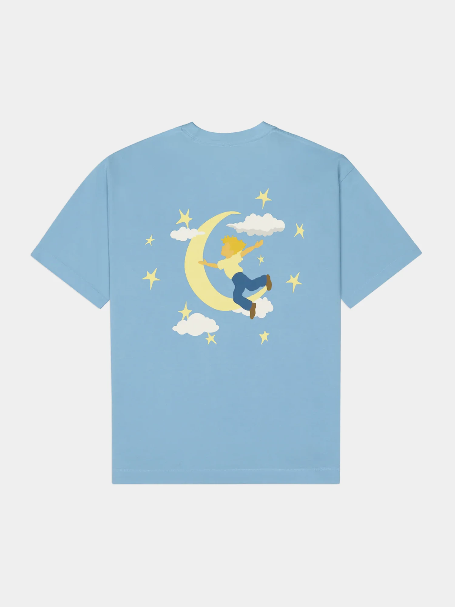 Футболка KidSuper The Boy who Jumped the Moon Light Blue
