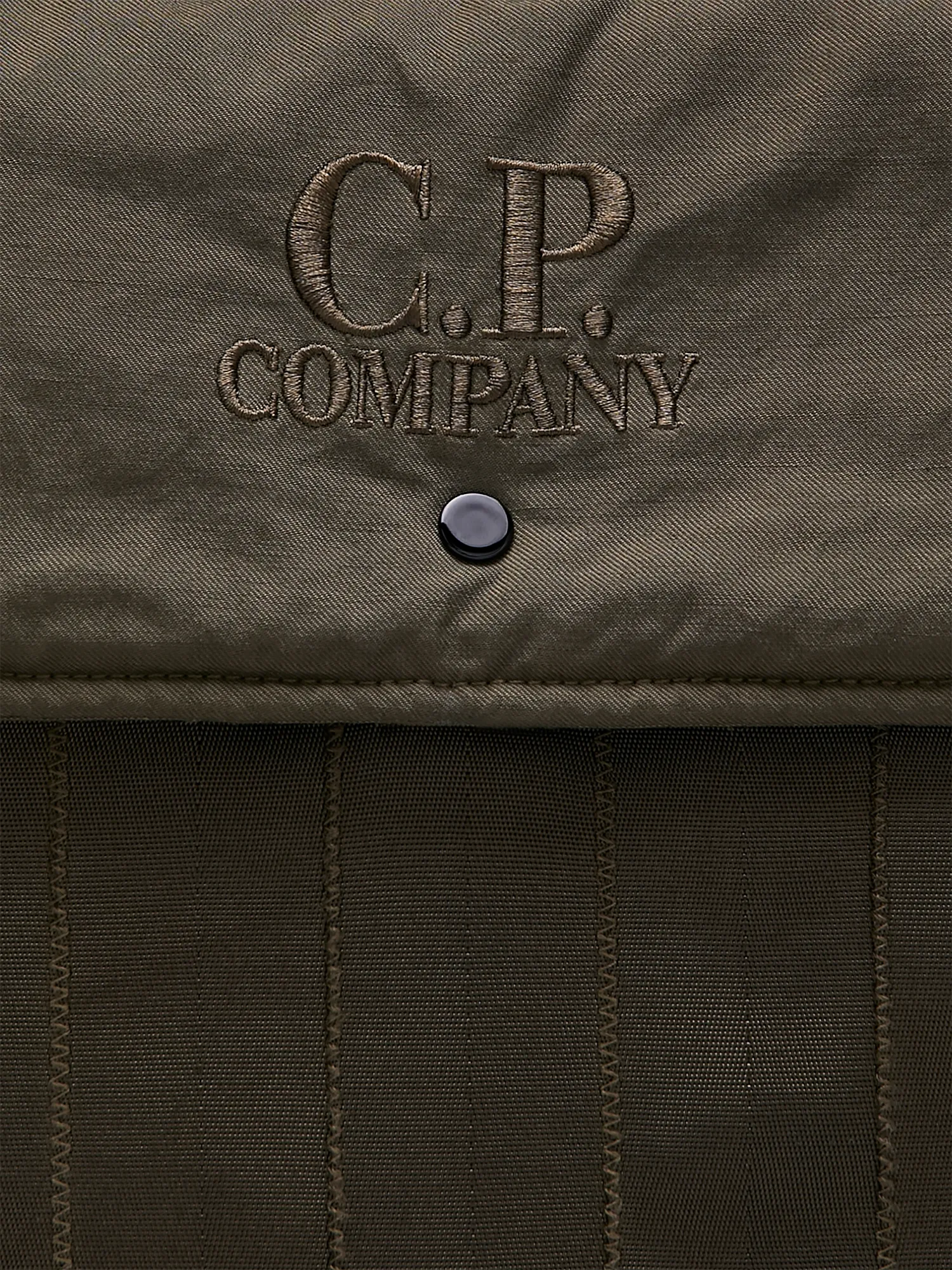 Сумка C.P. Company Herringbone Logo Bag Ivy Green