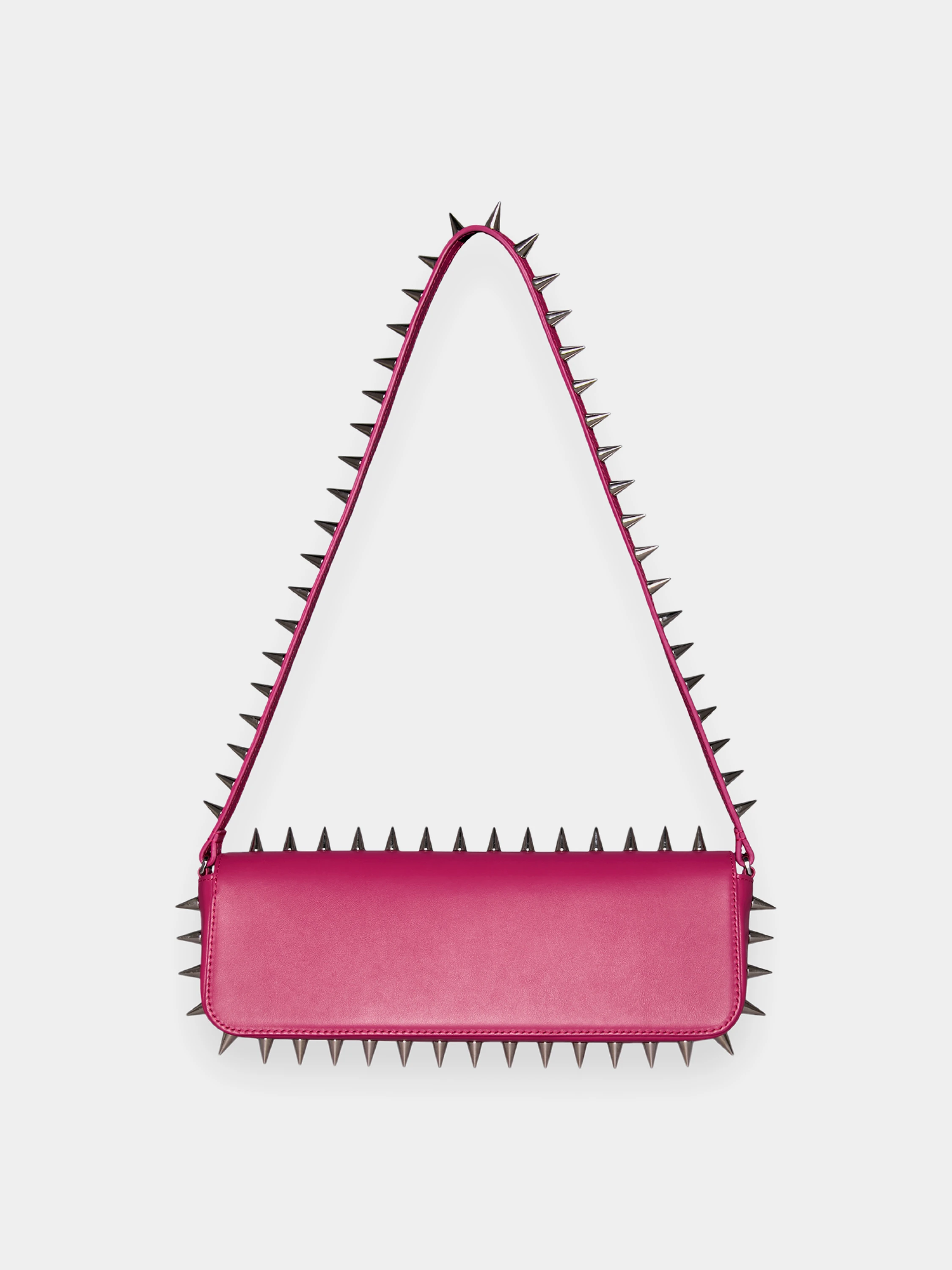 Женская сумка ABRA Spike Baguette Hot Pink