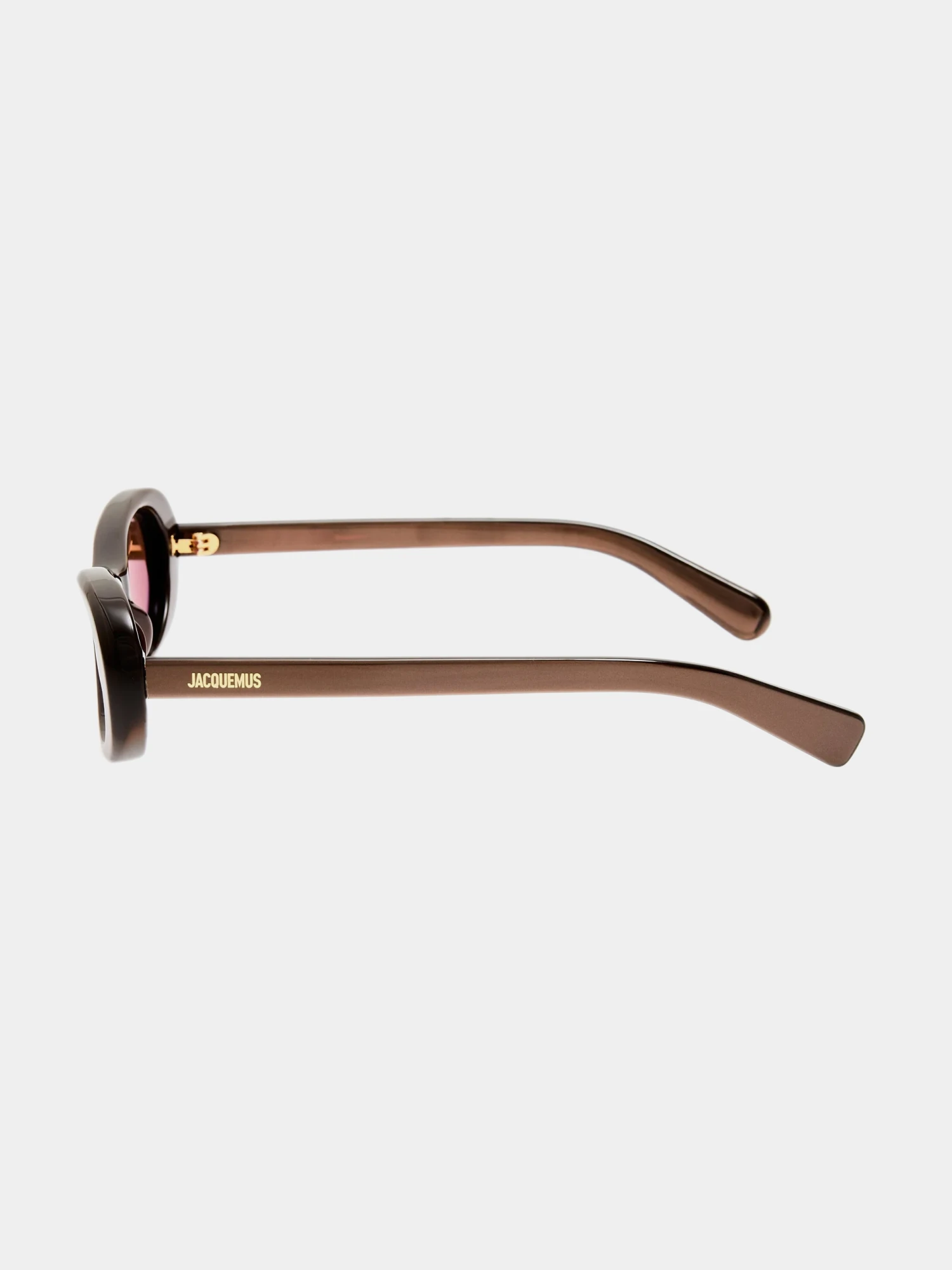 Очки JACQUEMUS Nuvola Metallic Brown