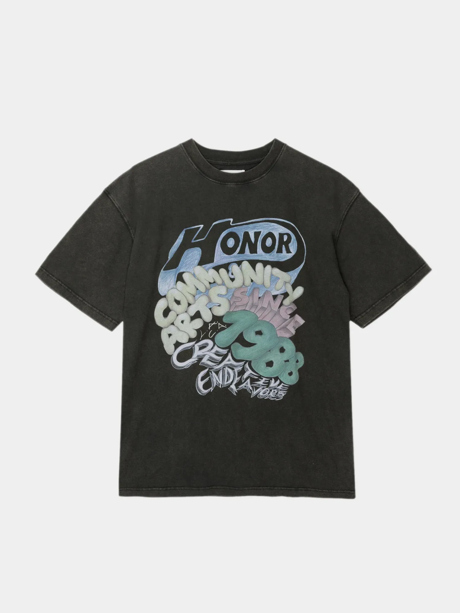Футболка HONOR THE GIFT Comm Arts Creative Black