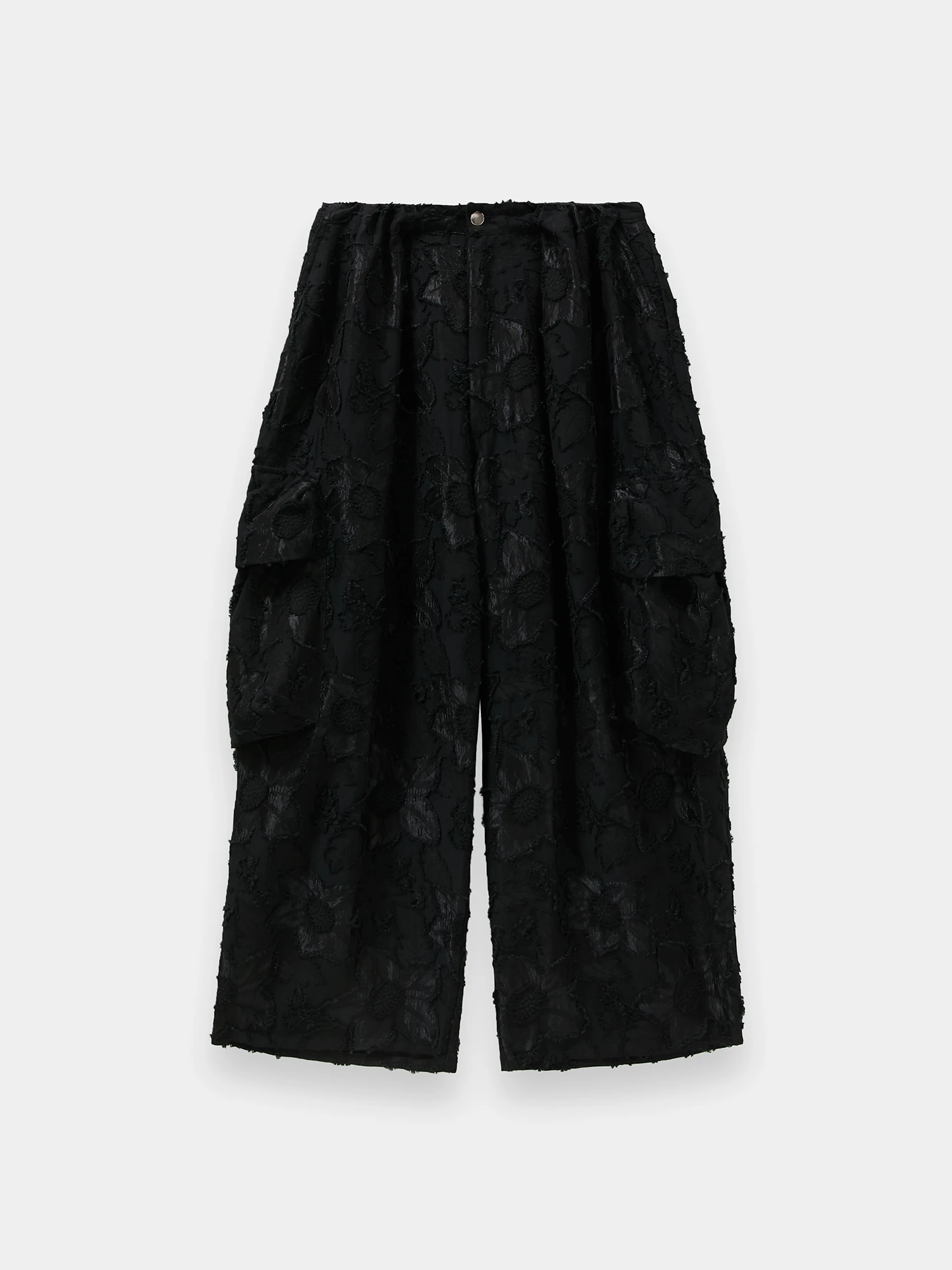 Брюки Collina Strada Pleated Cargo Black