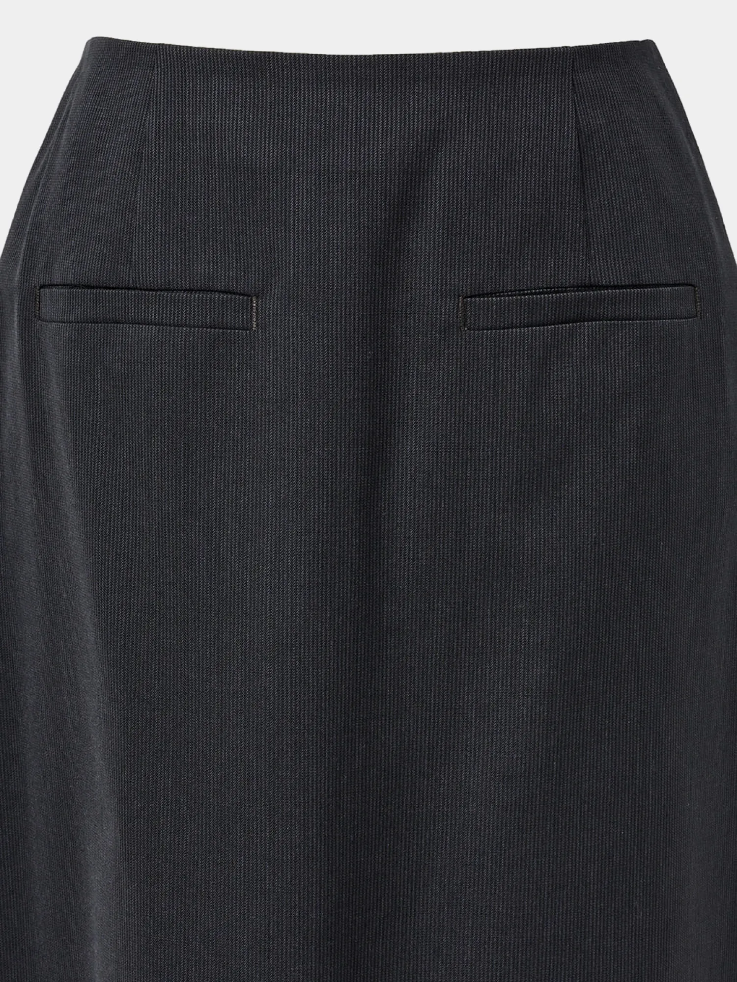 Женская юбка AMOMENTO Stripe Maxi Long Skirt Black
