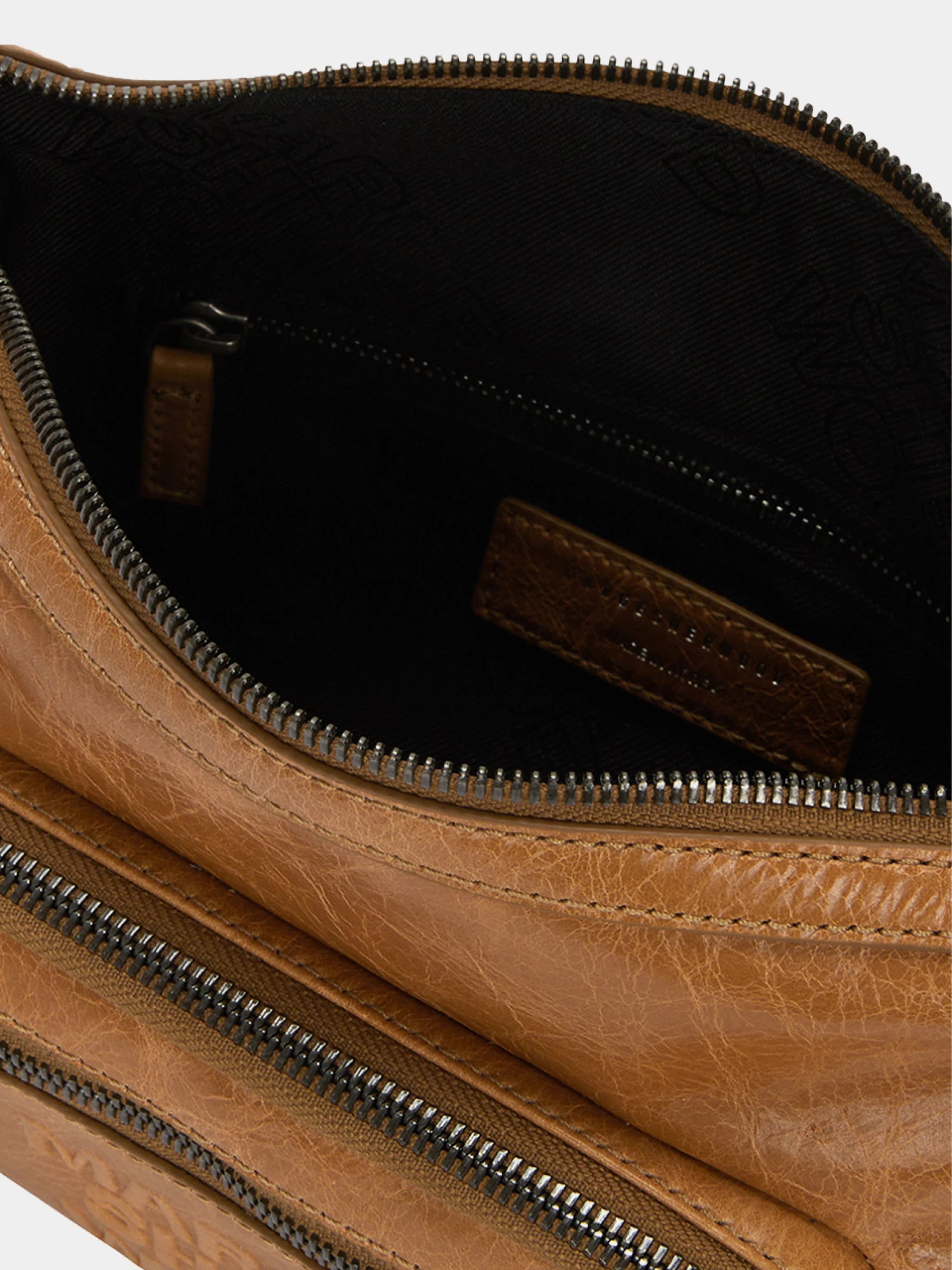 Женская сумка MARGESHERWOOD Outpocket Hobo Mini Soft Camel