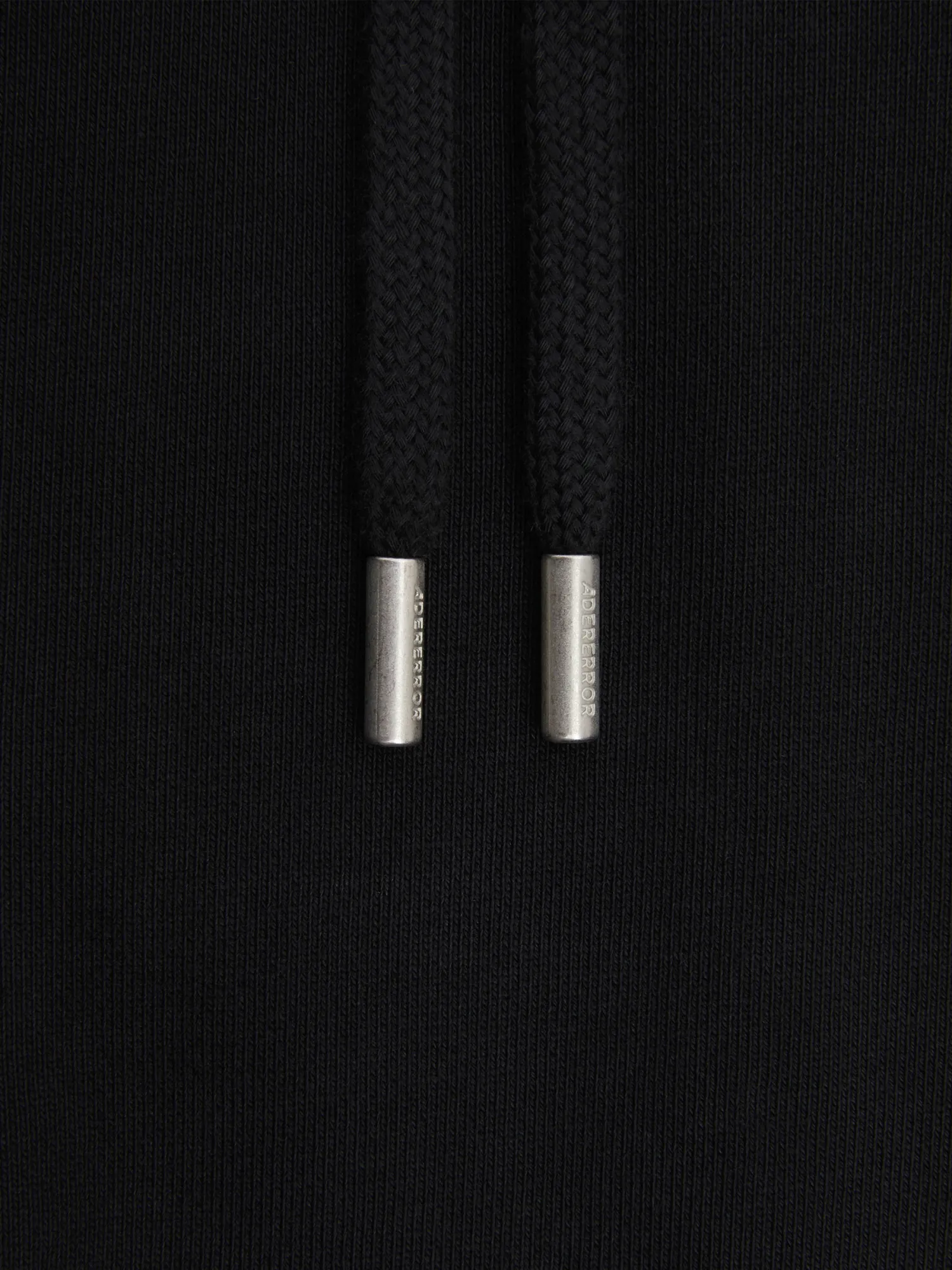 Зип-худи ADERERROR Sig; BL Tag 02 Black