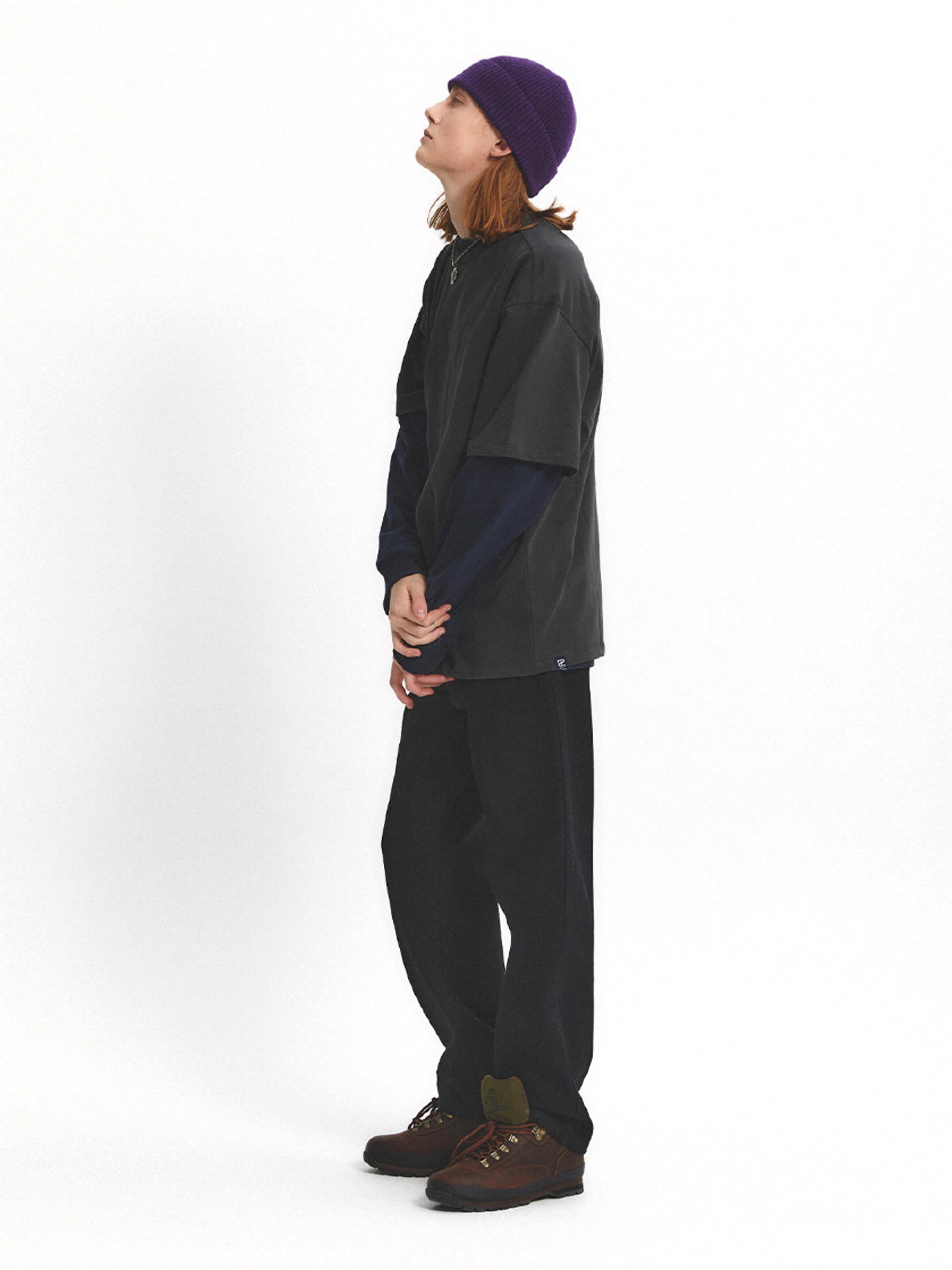 Футболка EASTLOGUE PERMANENT Loose Fit Charcoal
