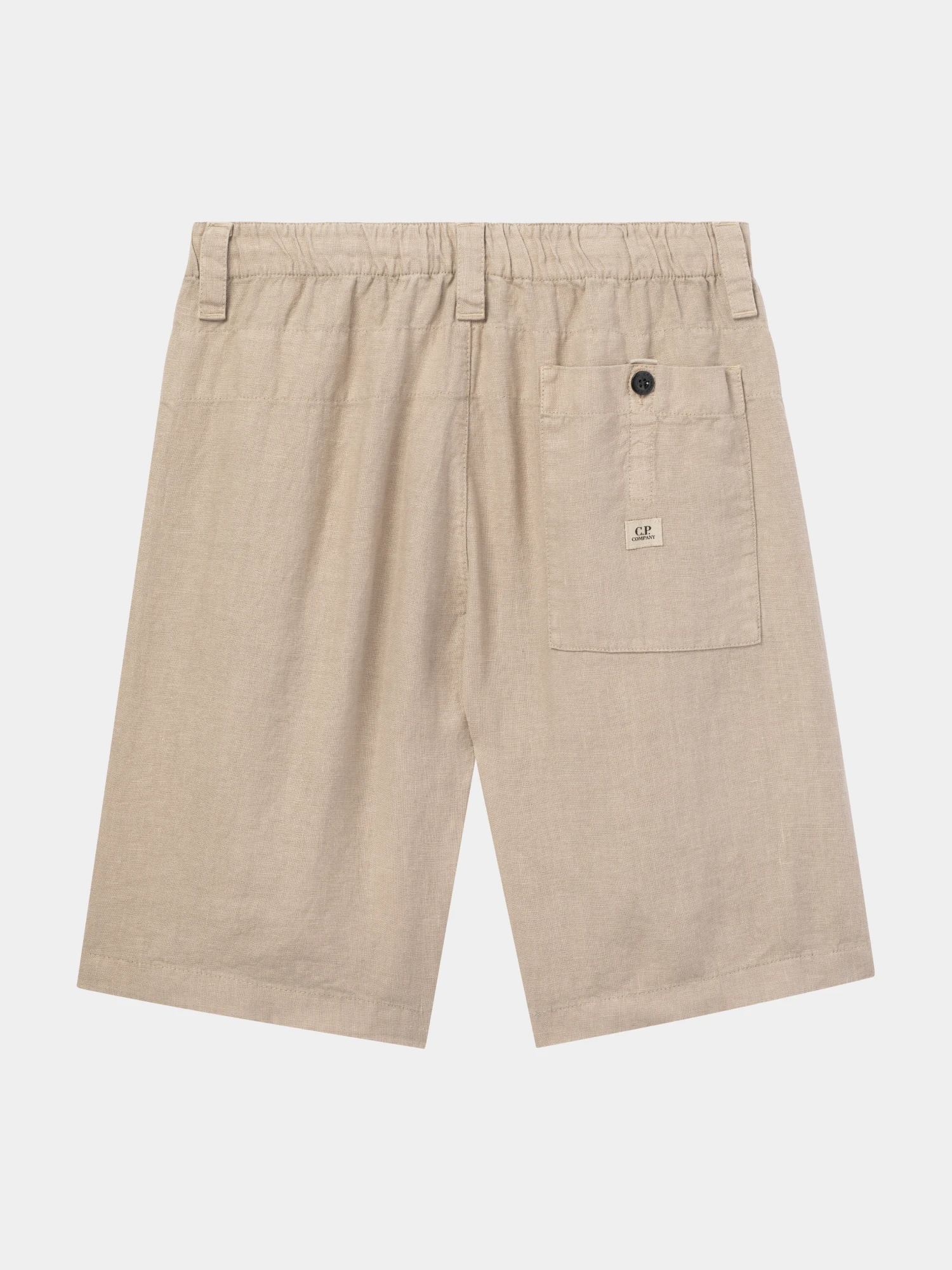 Шорты C.P. Company Linen Sack Cargo Vintage Khaki
