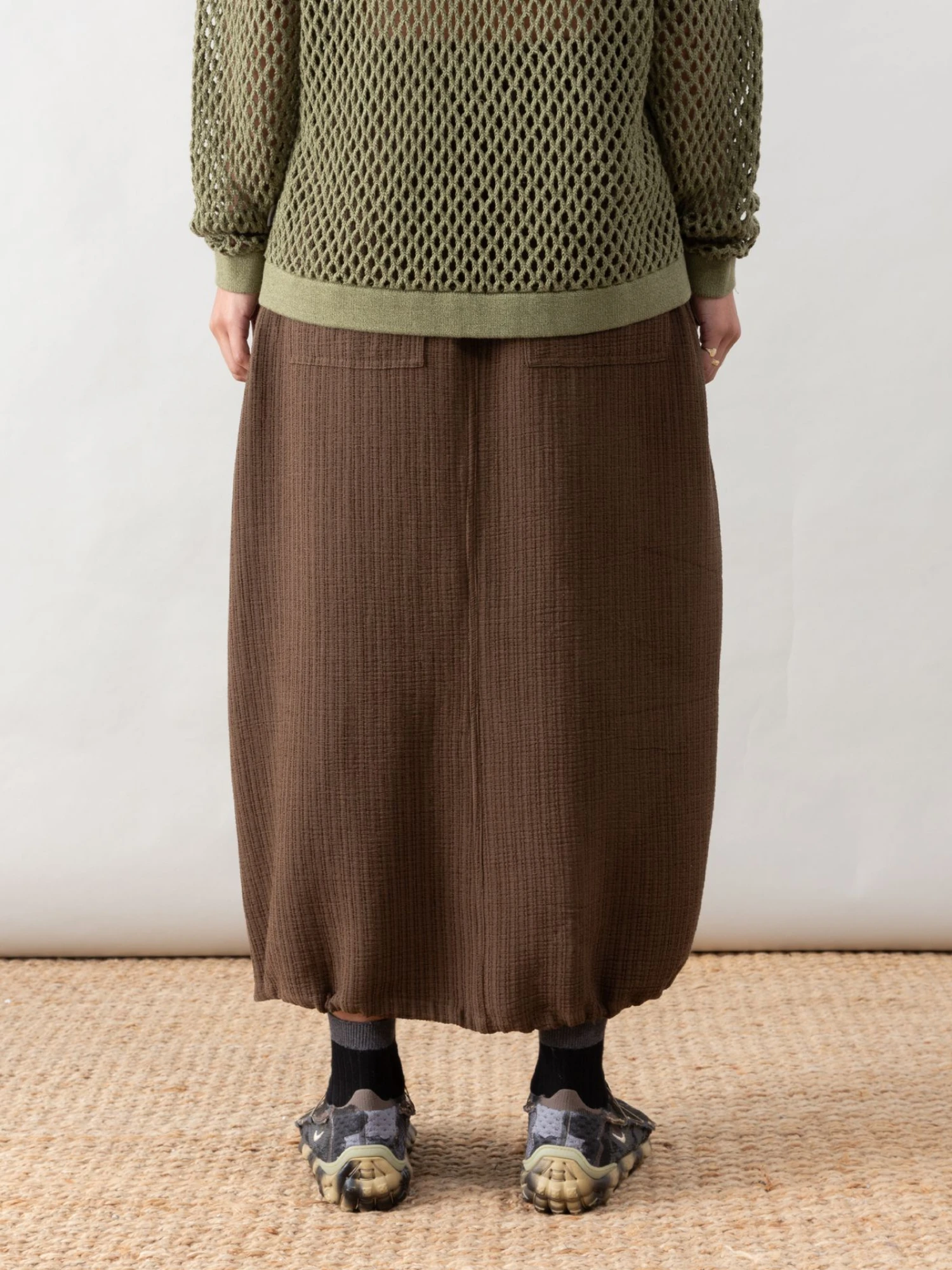 Женская юбка Heresy Scrim Brown