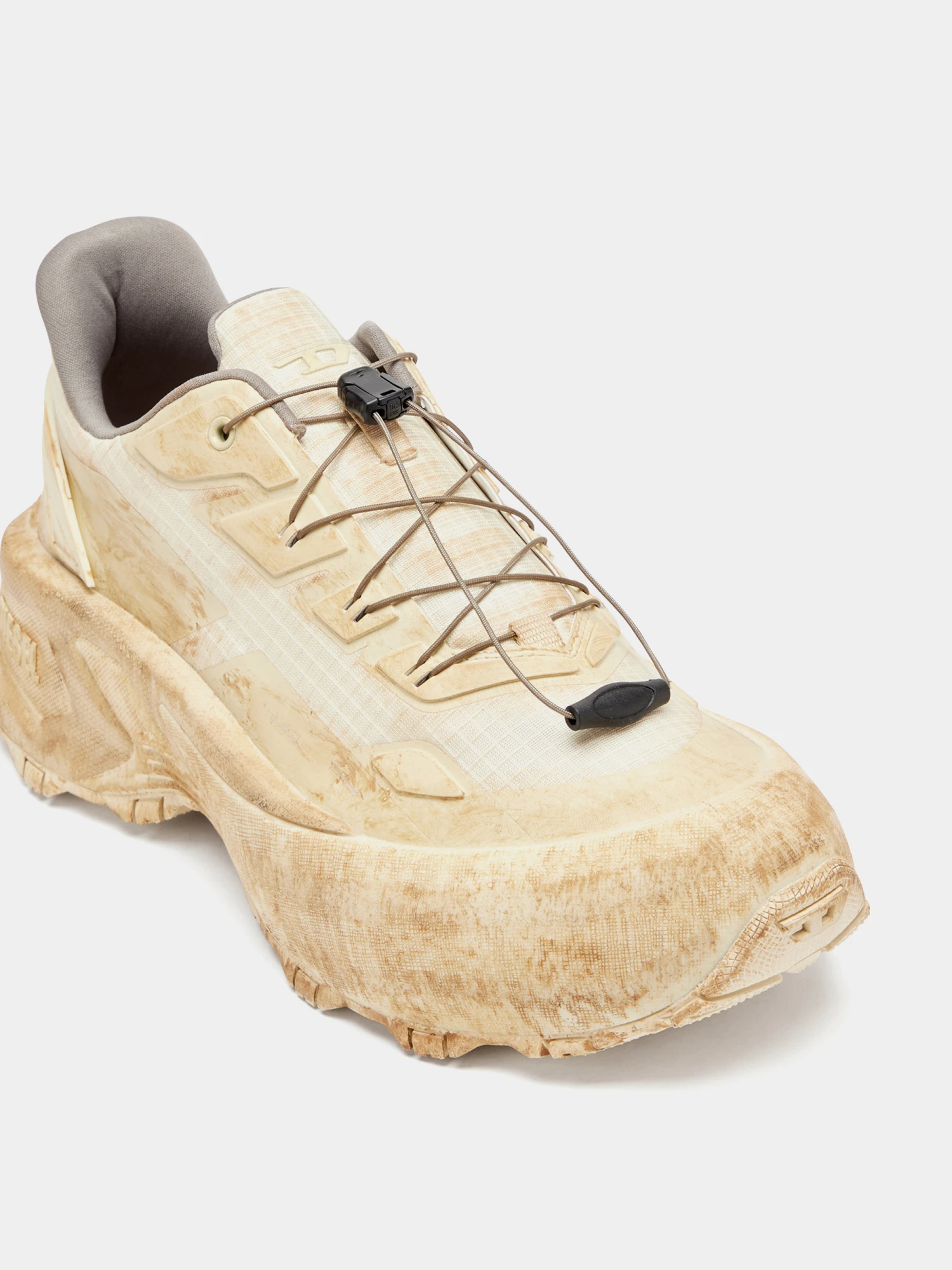 Кроссовки Diesel D-Cage Runner Creme/Fallen Rock/Gravel