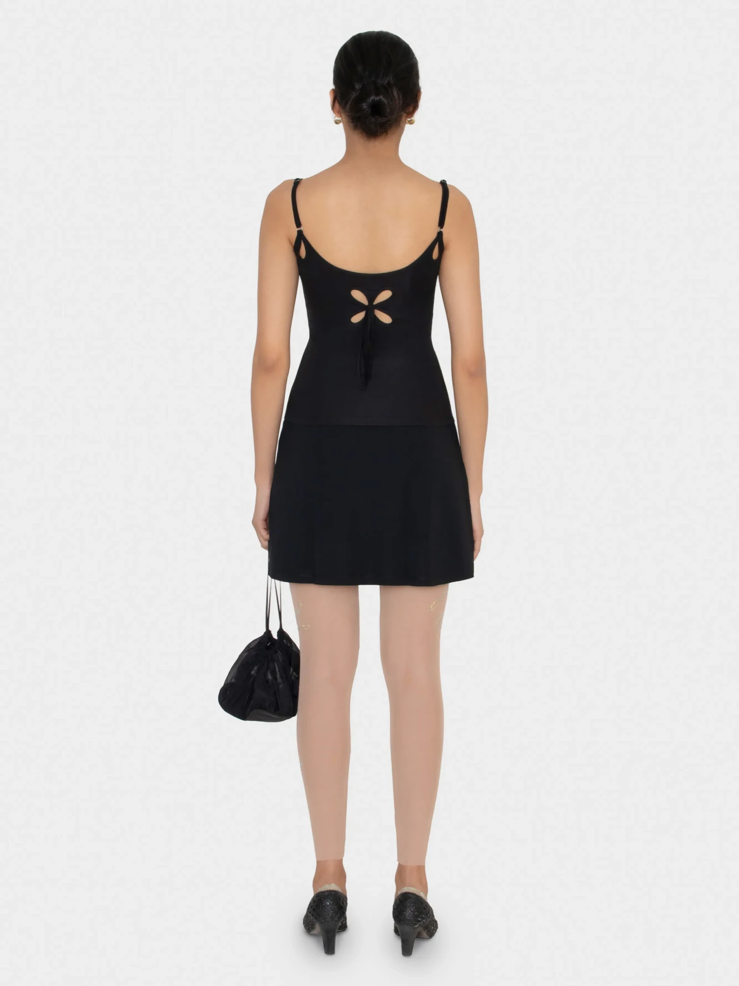 Женский топ J.KIM Petal Camisole Black