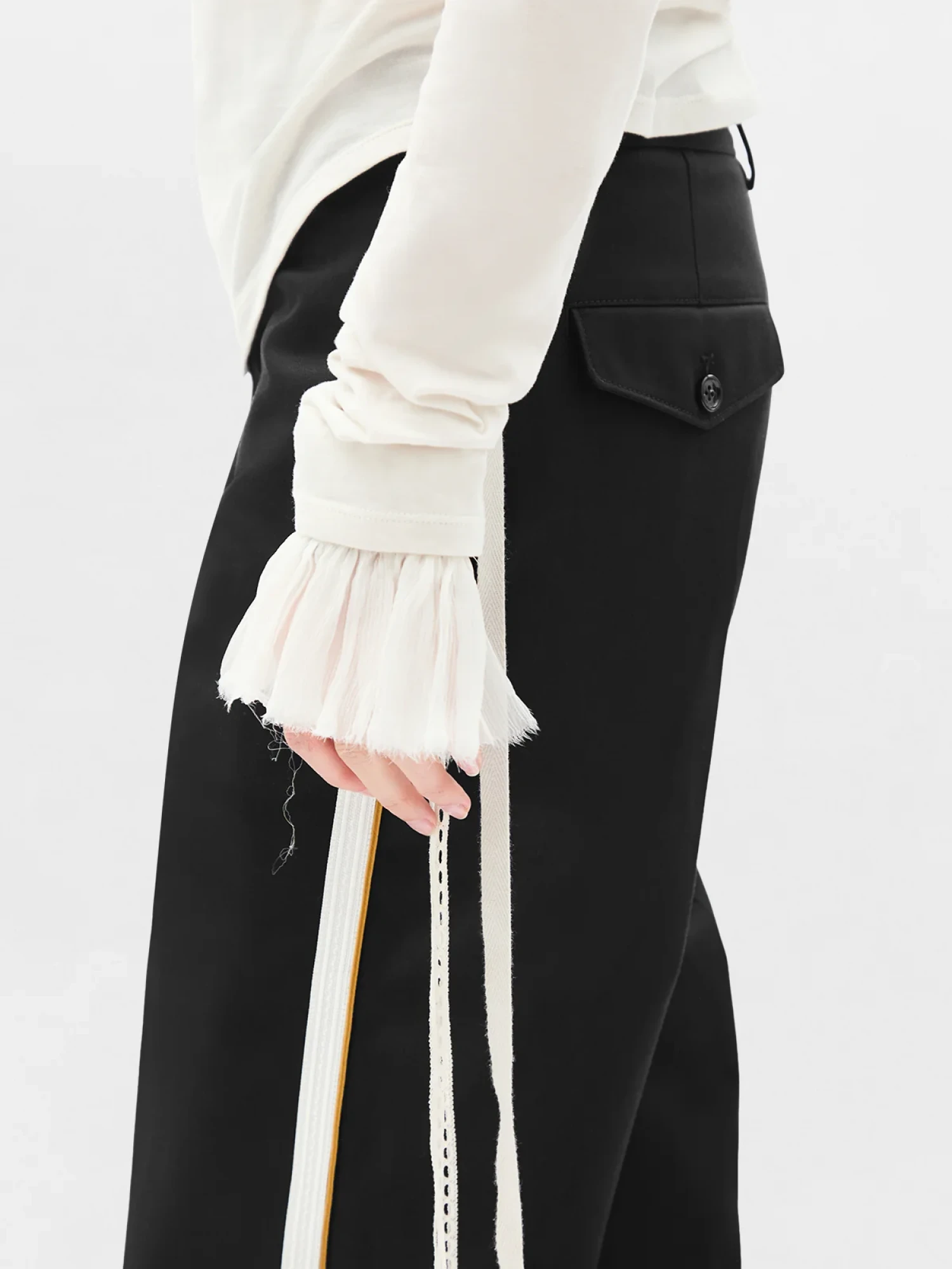 Манжеты Ann Demeulemeester Sann Natural White
