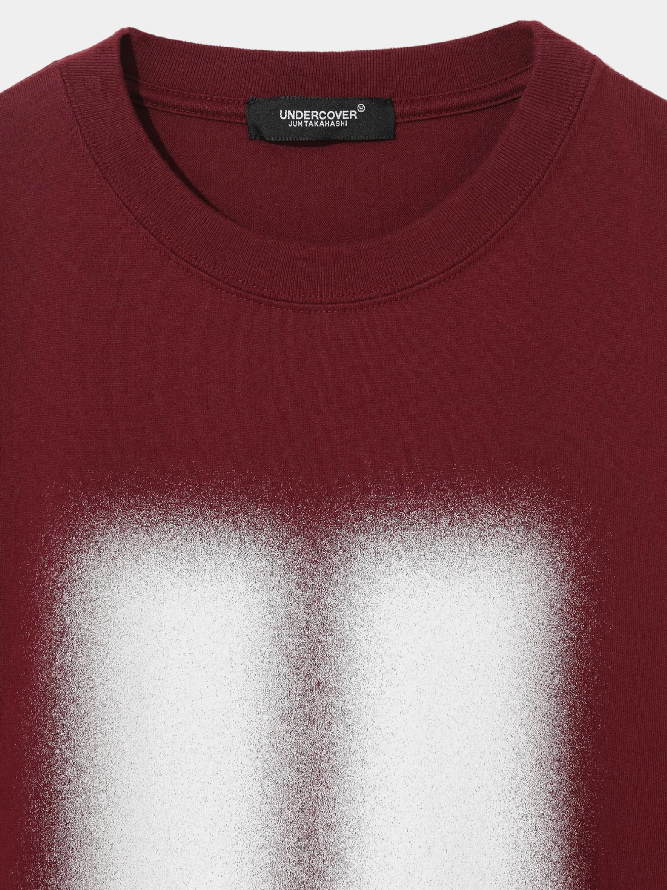 Футболка UNDERCOVER Blurred Bordeaux