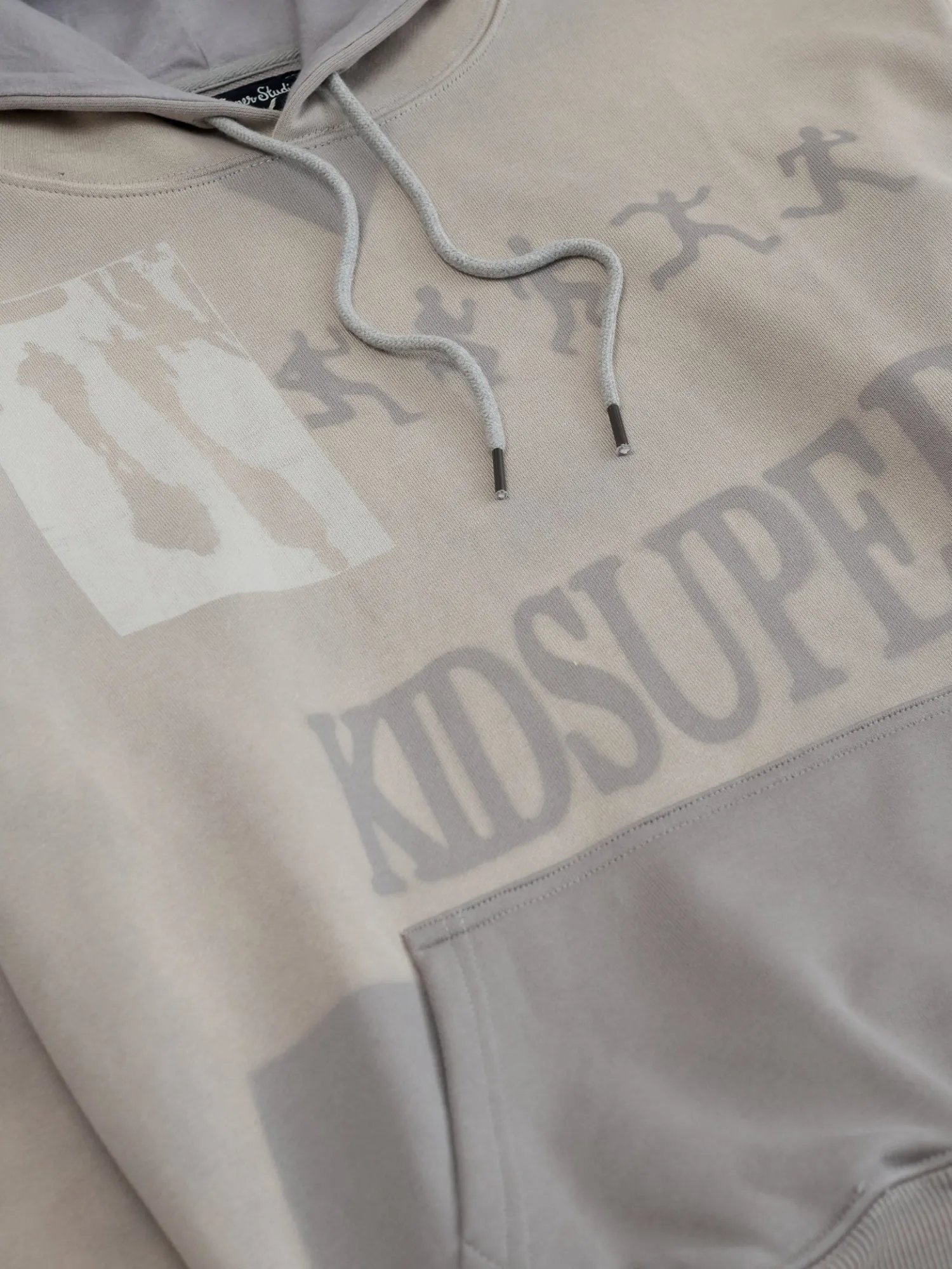 Худи KidSuper Sun Faded Grey