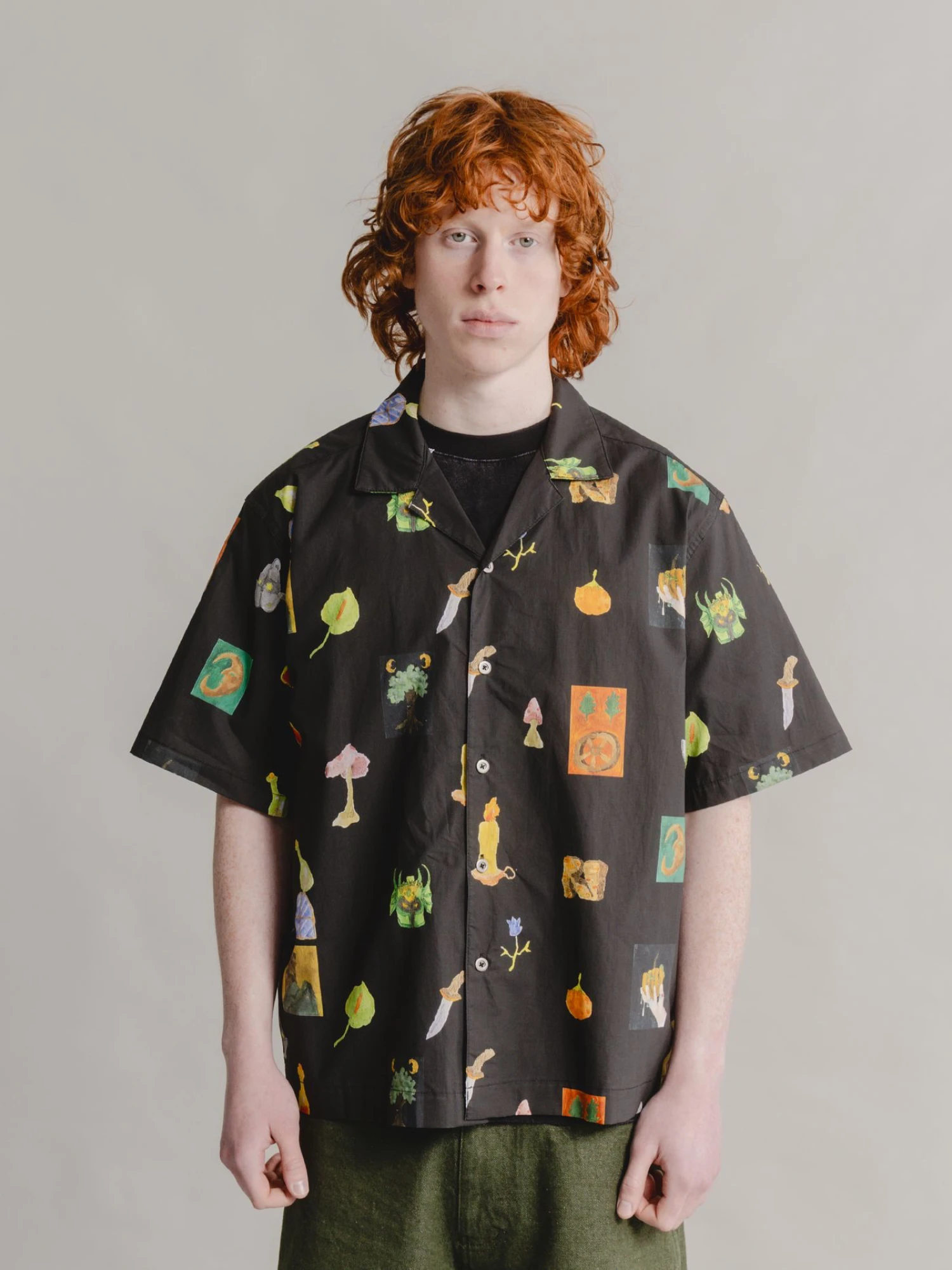 Рубашка Heresy Motley Black