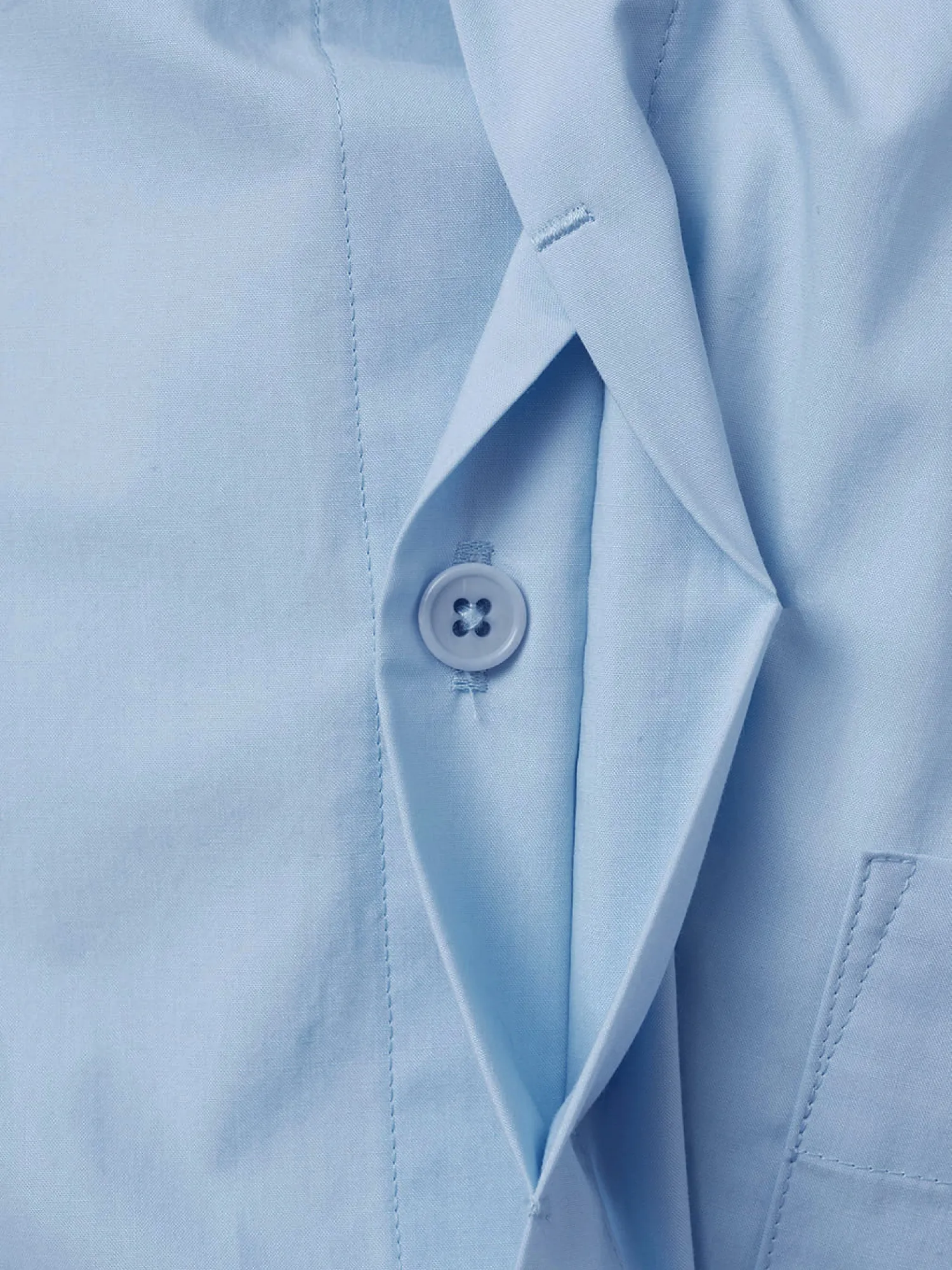 Женская рубашка AMOMENTO Oversized Shirts Light Blue