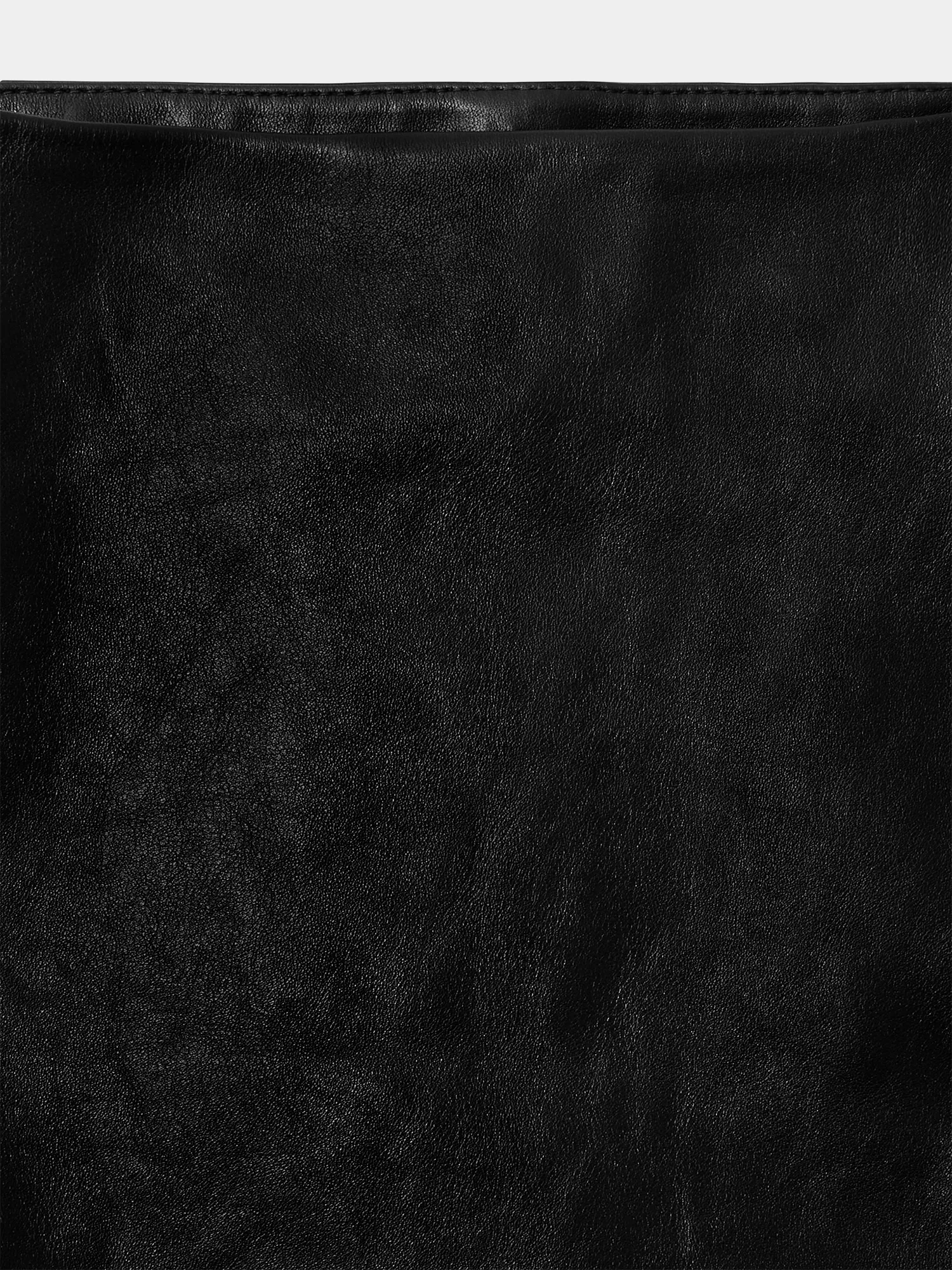 Женская юбка MUGLER Mermaid Leather Black