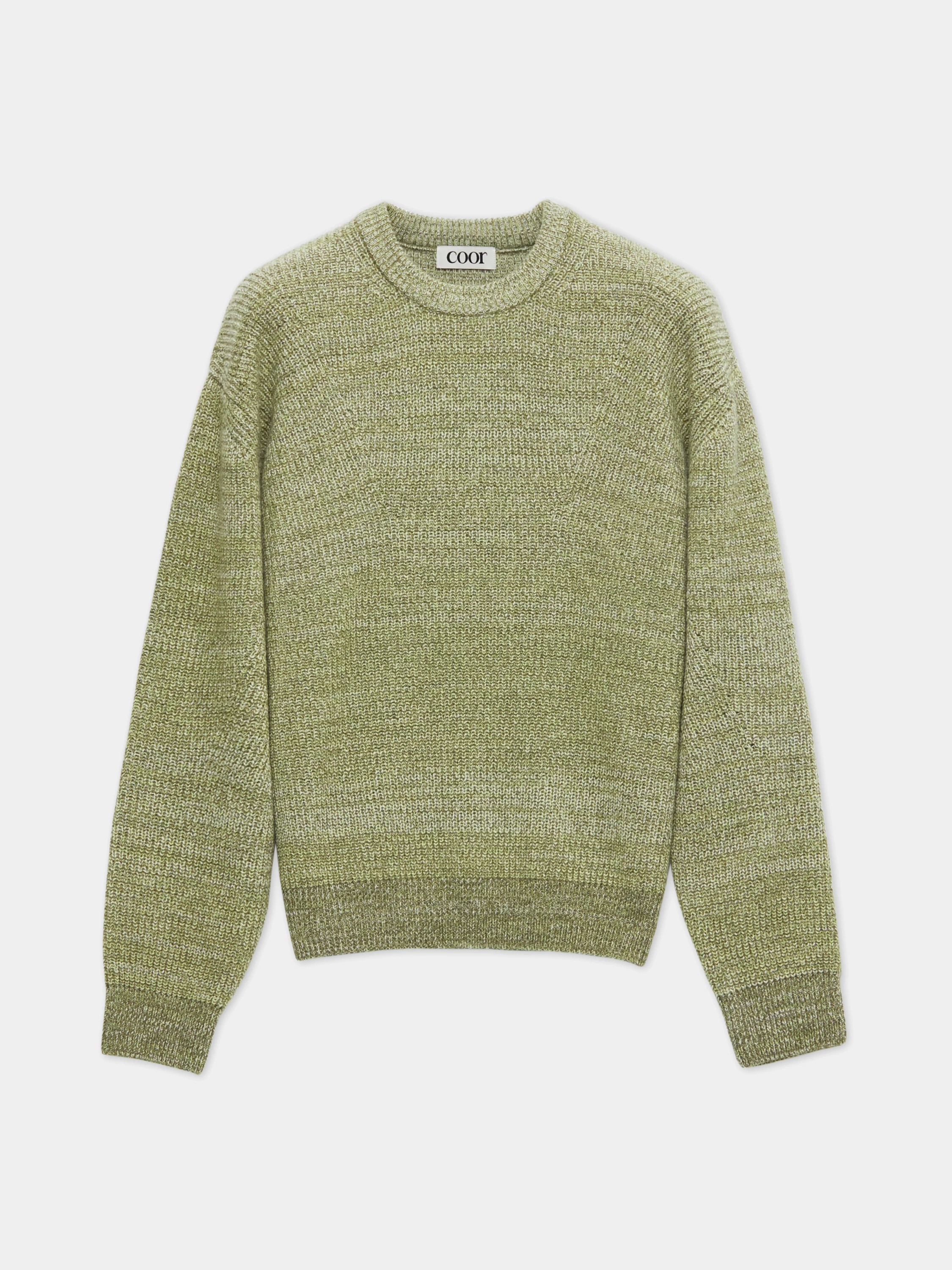 Свитер COOR Cashpop Tweed Lime Green