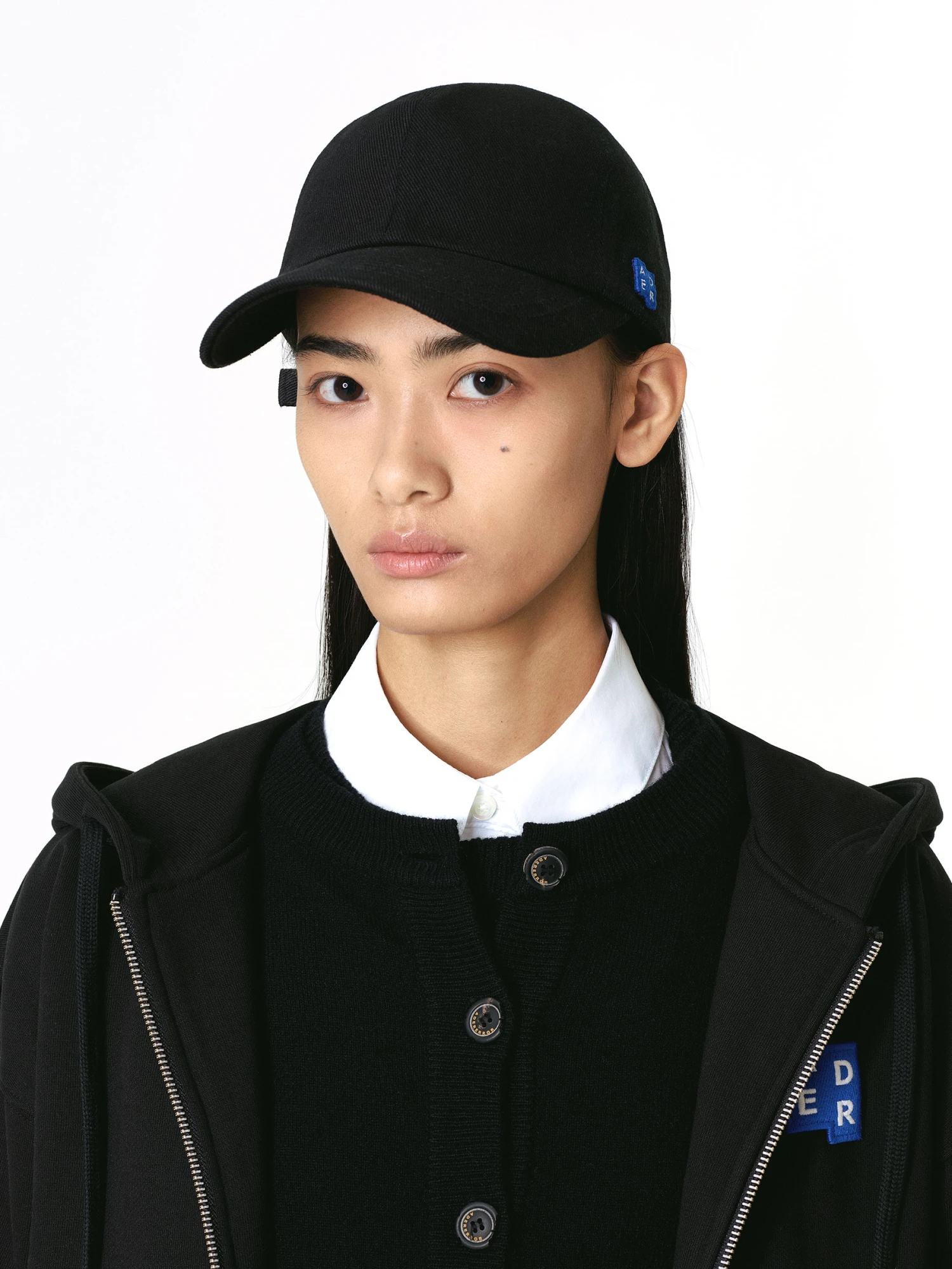 Кепка ADERERROR Sig; BL Tag Cap 03 Black