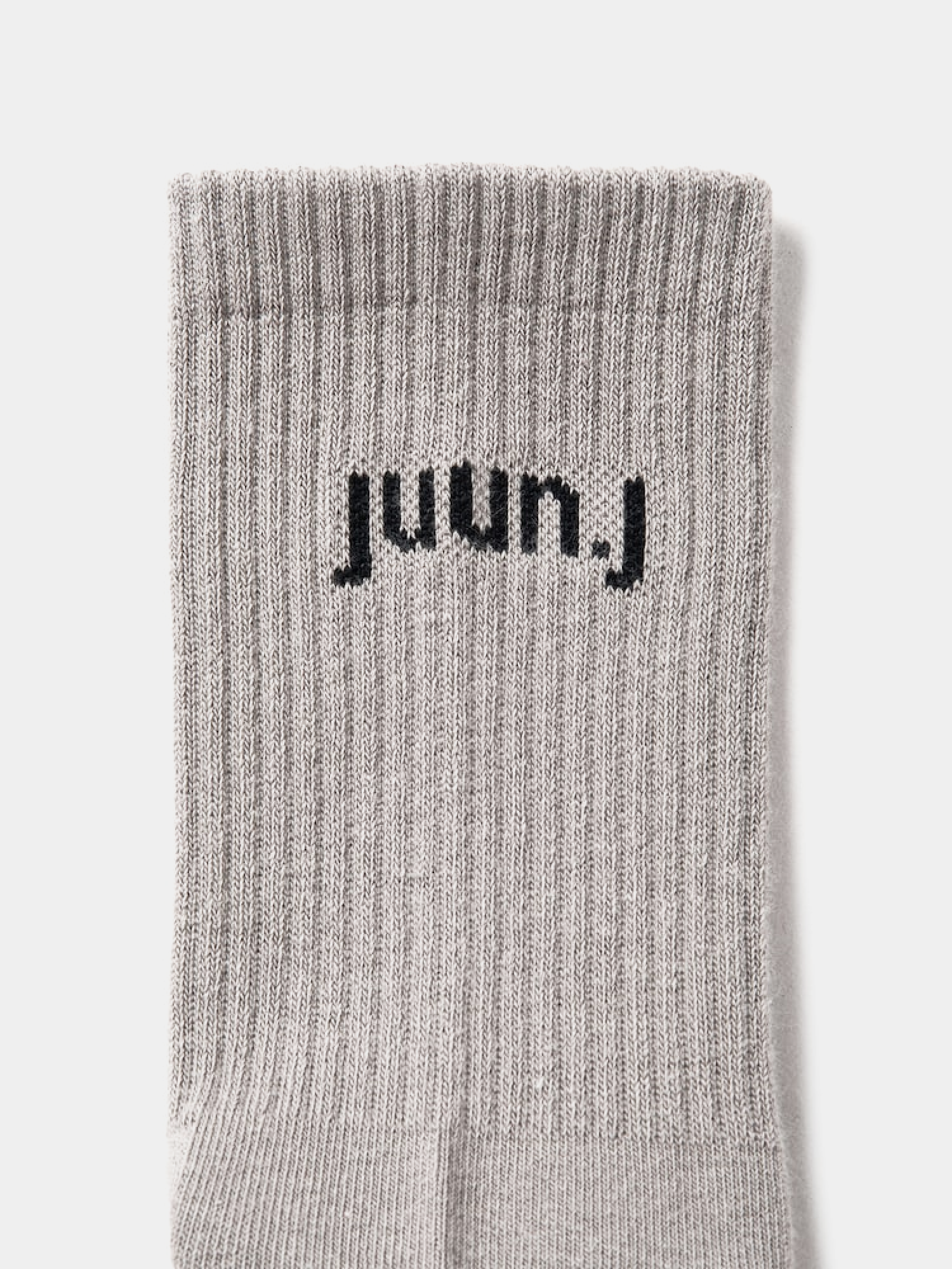 Носки Juun.J Logo Crew Socks Beige