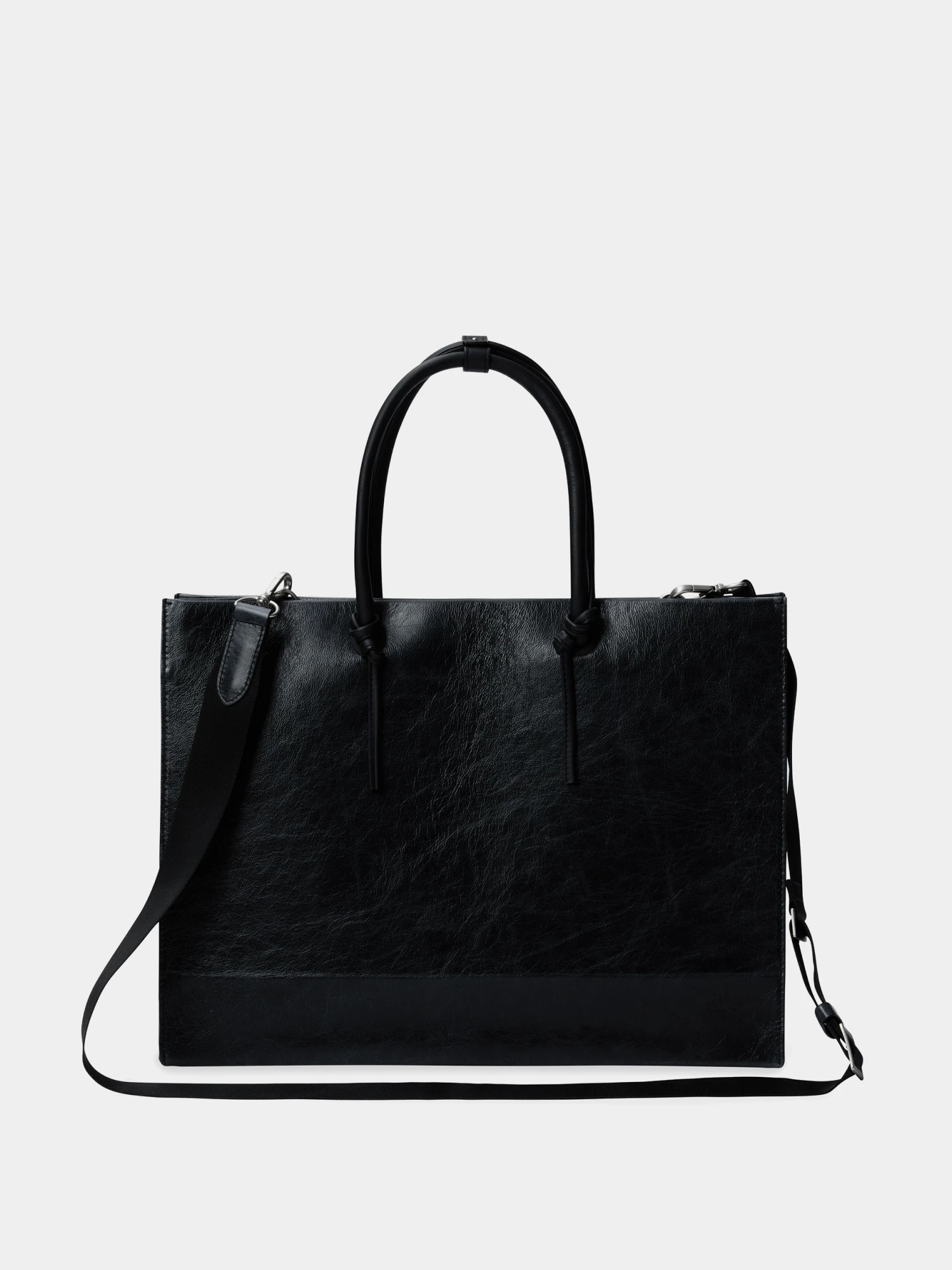 Сумка-тоут ADERERROR Wide Cracked Black