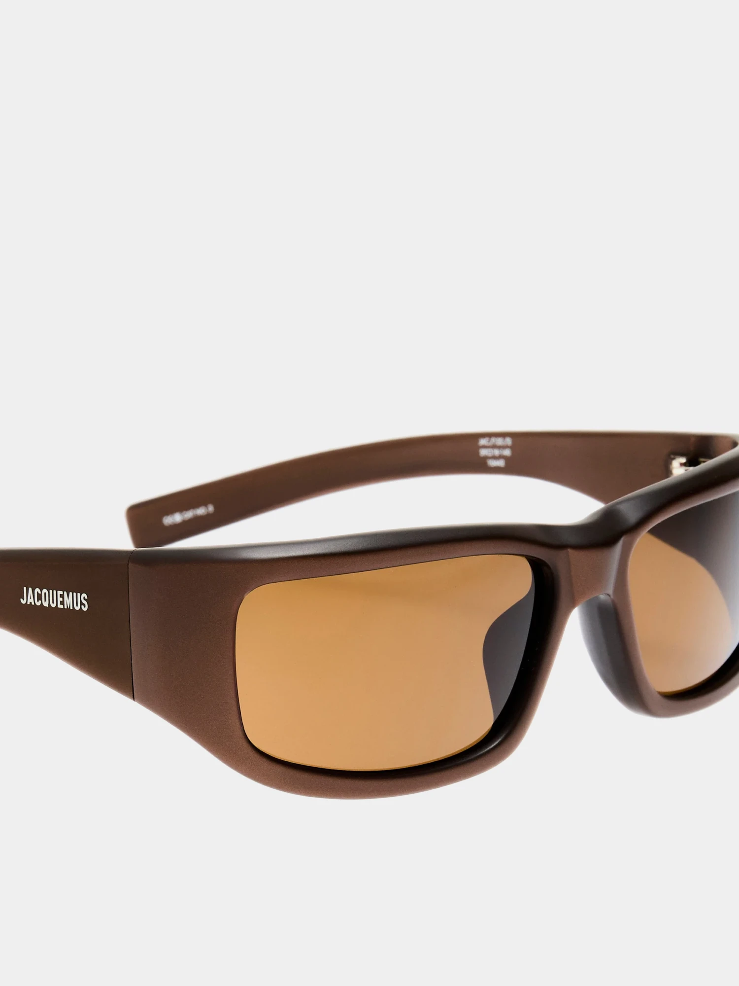 Очки JACQUEMUS Aero Metallic Bronze