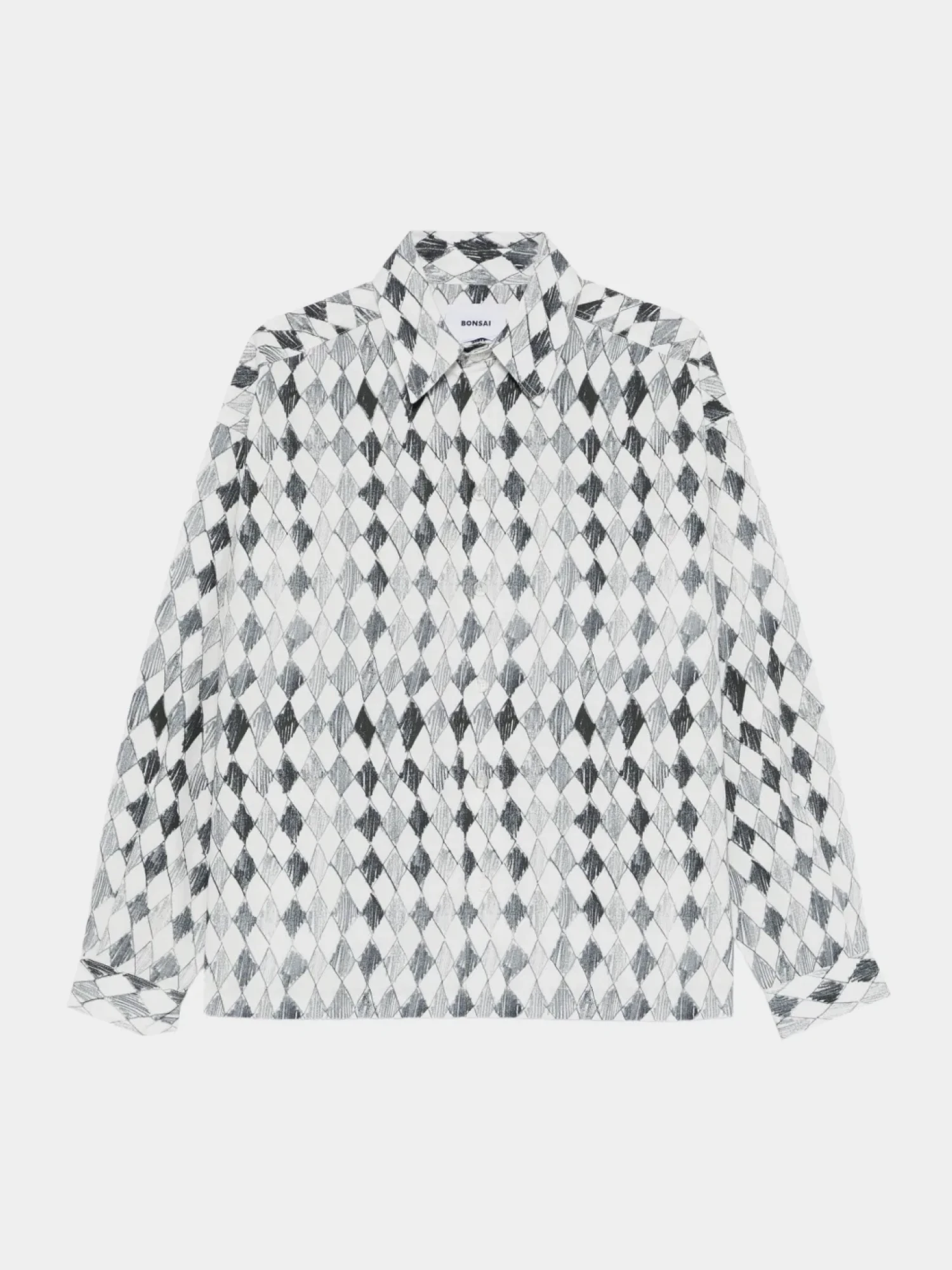Рубашка BONSAI Rombi Botton Oversize Multi