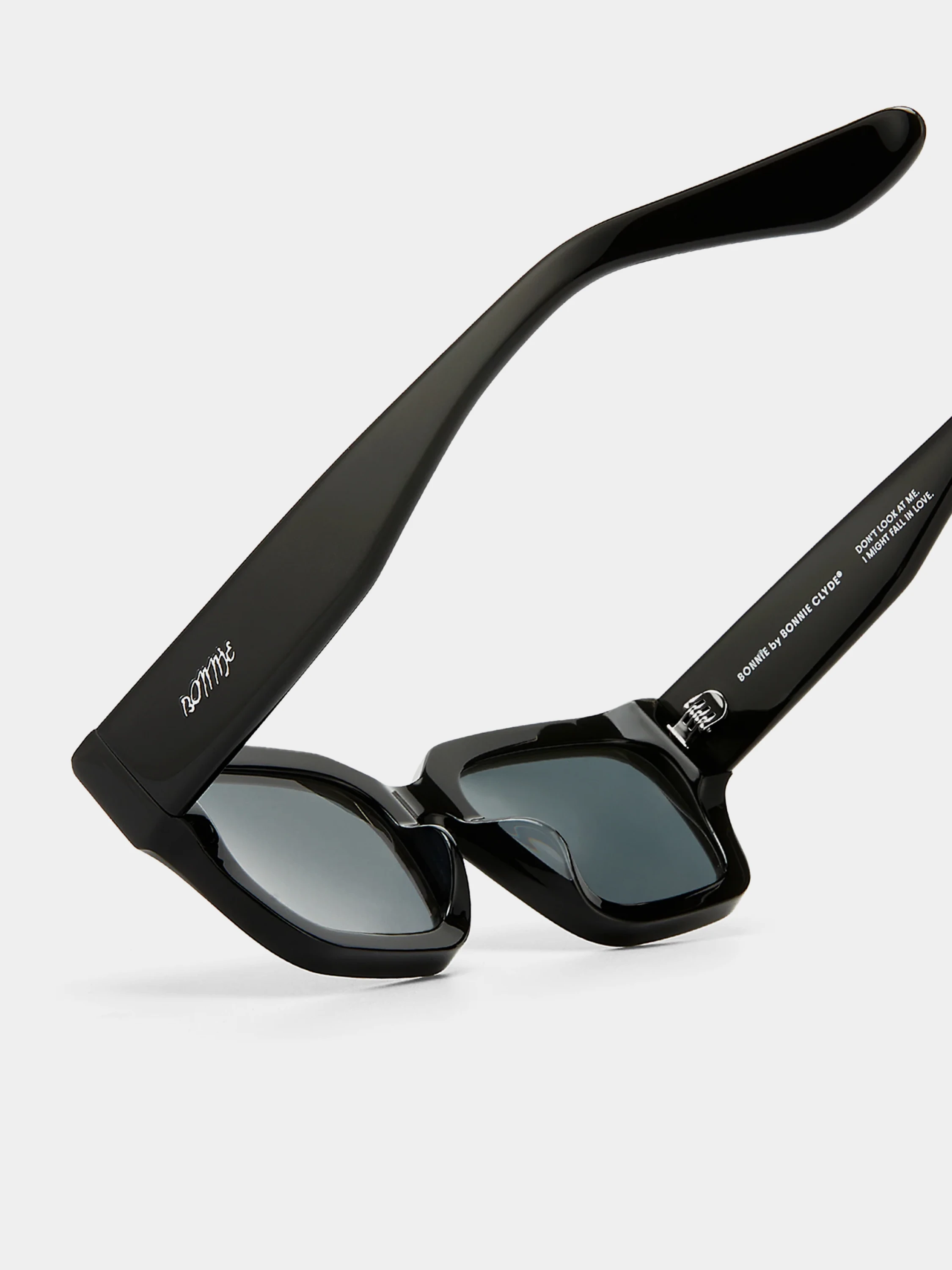 Очки Bonnie Clyde Punch Punch Black & Black Lens