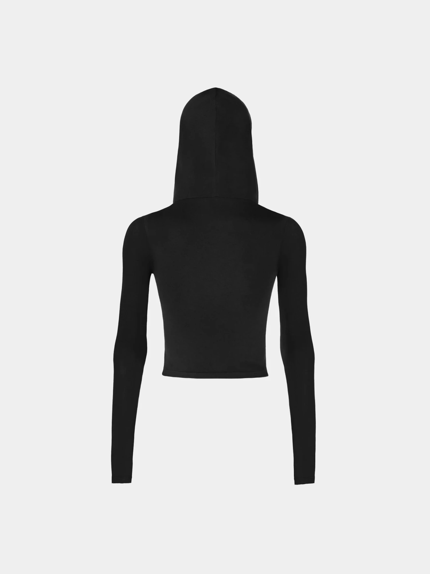 Женский лонгслив XSAI Hoodie Top Dusty Black