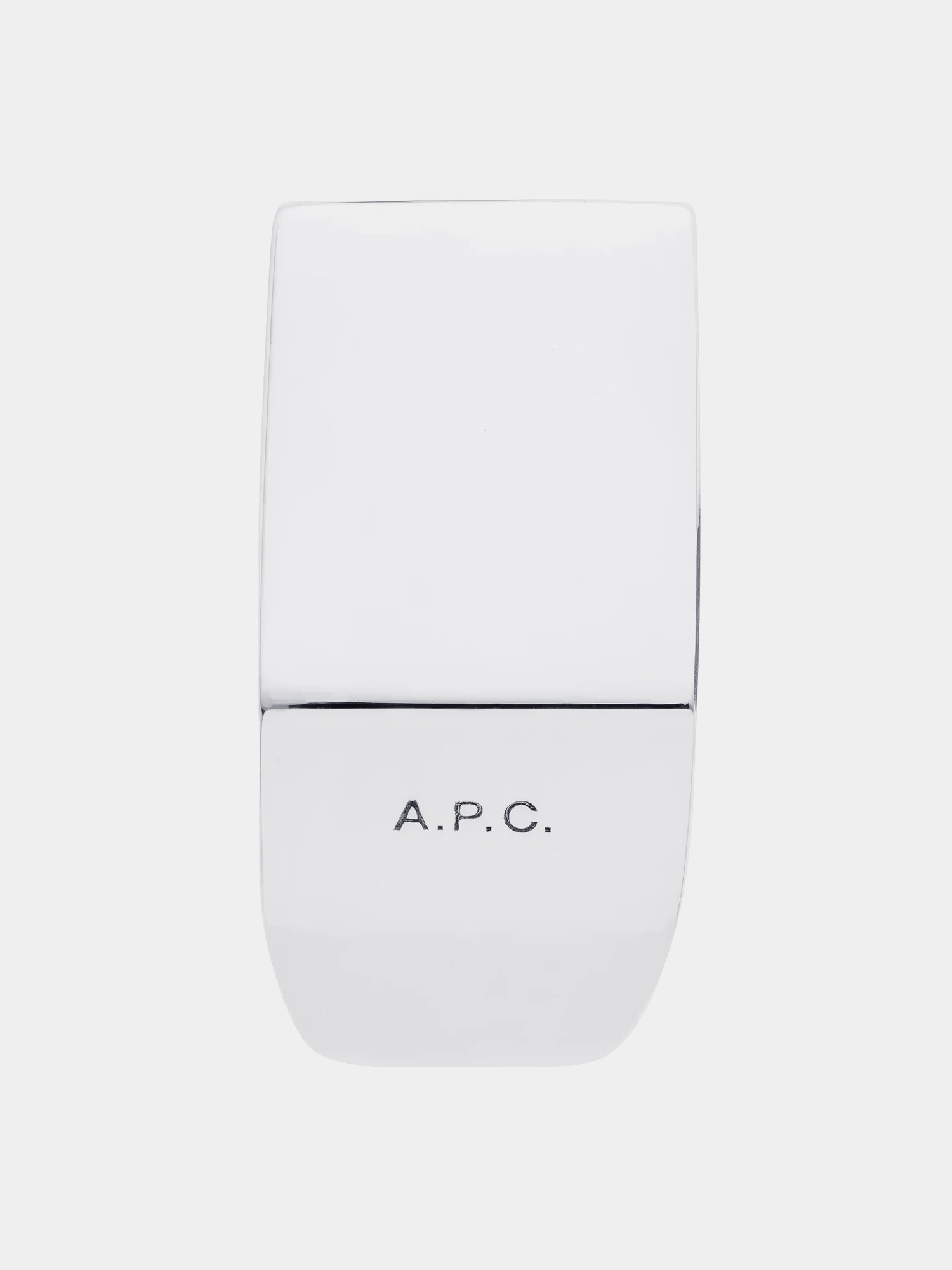 Кольцо A.P.C. Minimal Signet Ring Argent