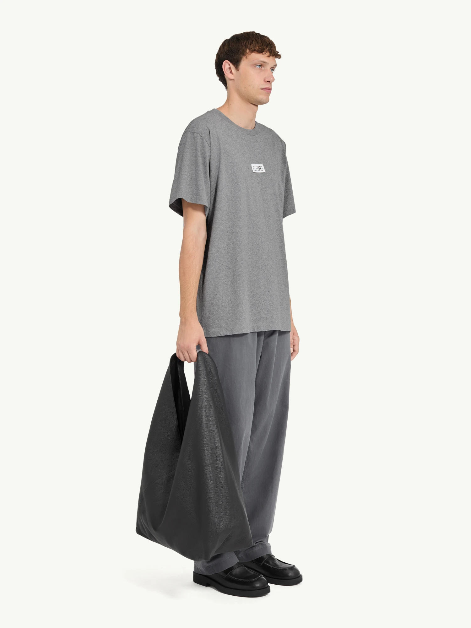 Футболка MM6 Maison Margiela Numeric Cotton Grey