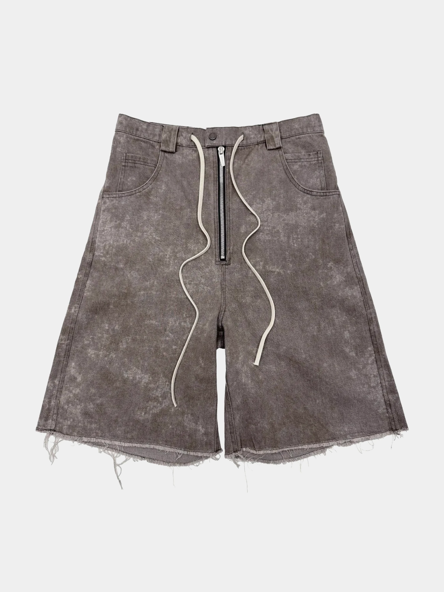 Шорты ARNODEFRANCE Concrete Denim Baggy Washed Black