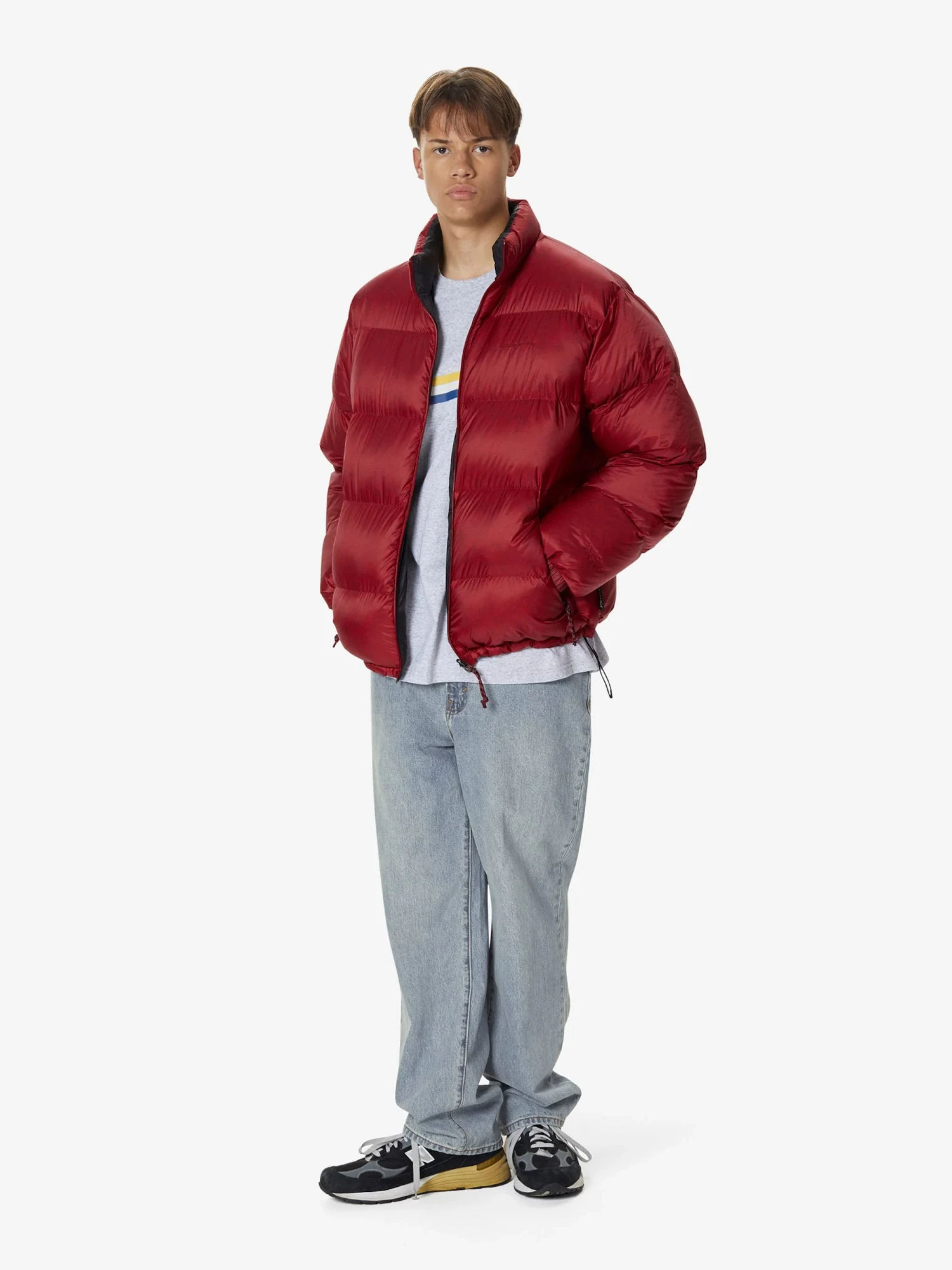 Пуховик thisisneverthat Pertex Reversible T Down Red
