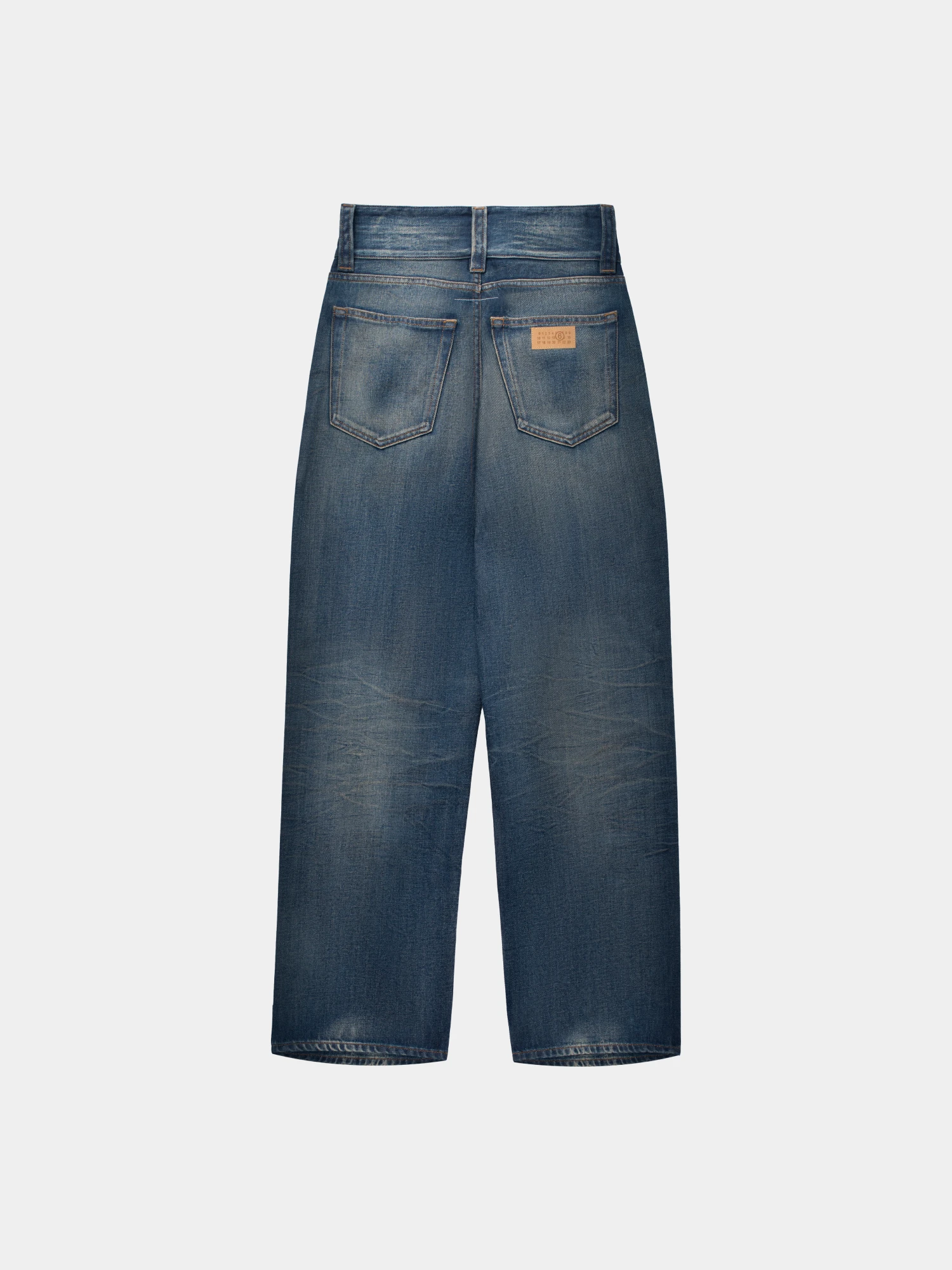 Женские джинсы MM6 Maison Margiela 5 Pocket Blue