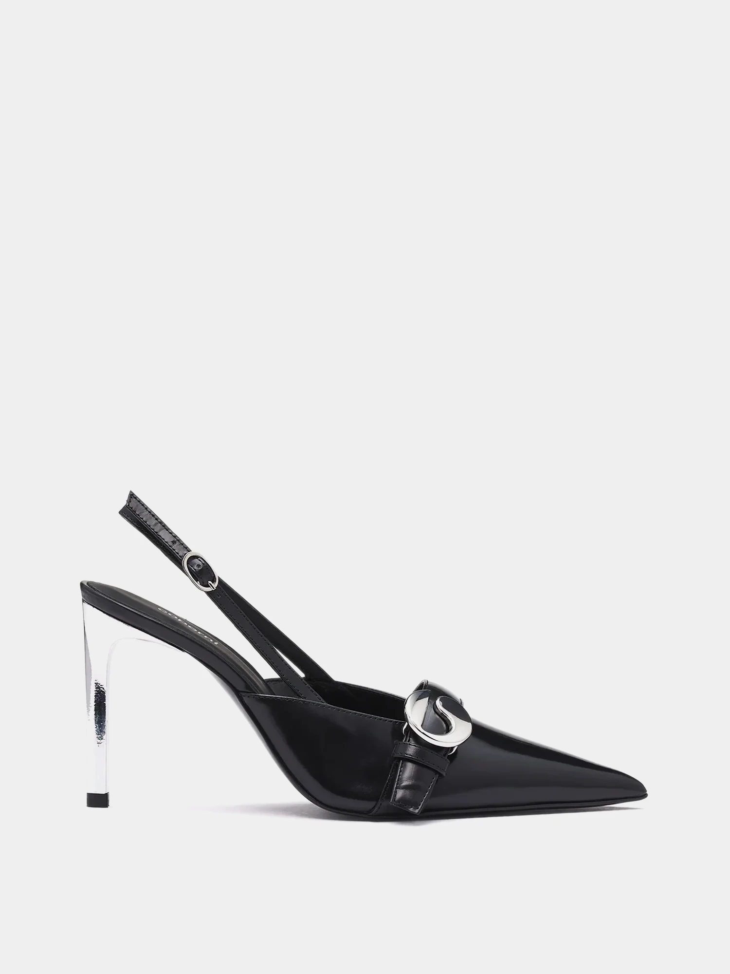 Женские туфли Coperni Slingback Belt Heel Black