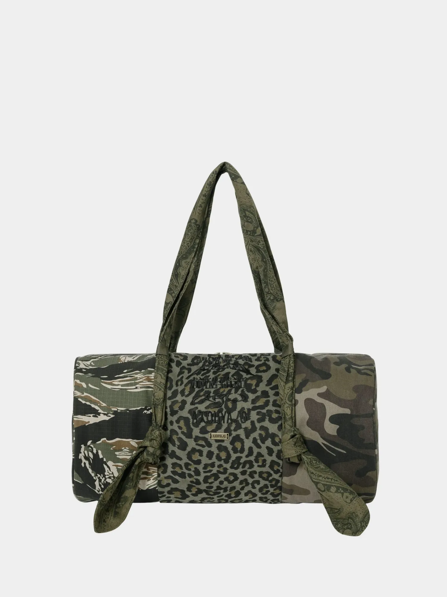 Сумка AJOBYAJO Pattern Mixed Duffle Khaki