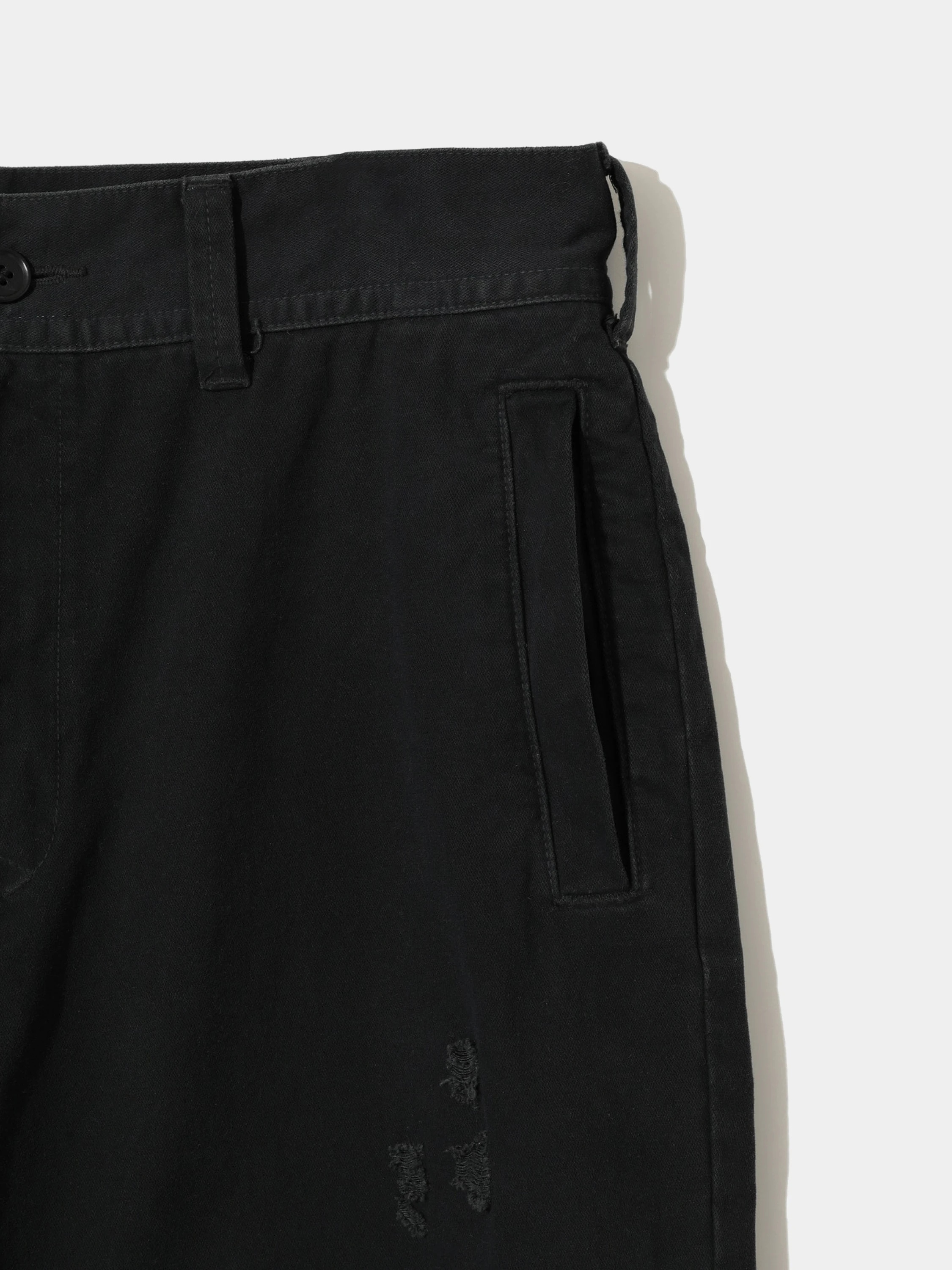 Брюки UNDERCOVER Distressed Effect Black